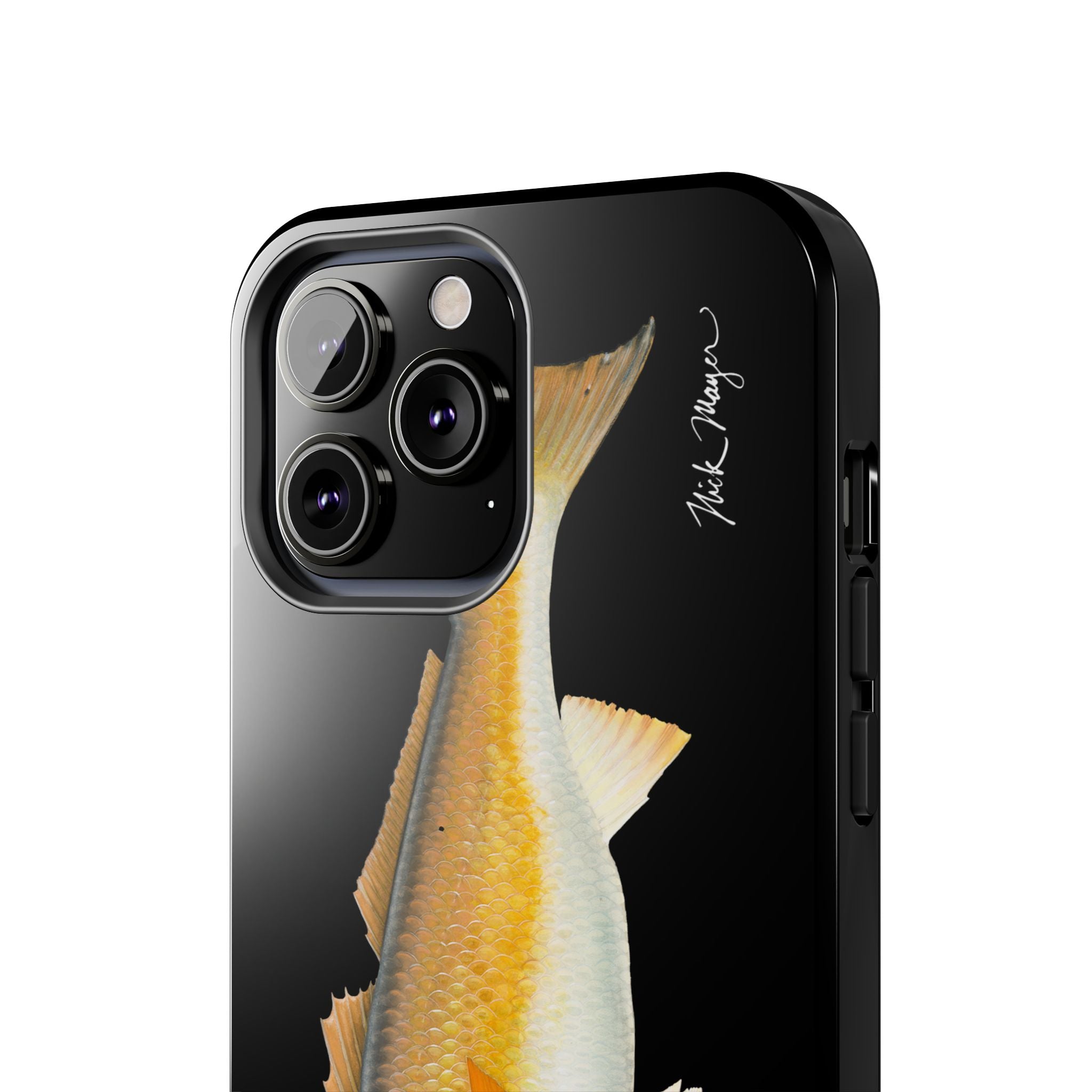 Bull Redfish Black Phone Case (iPhone)