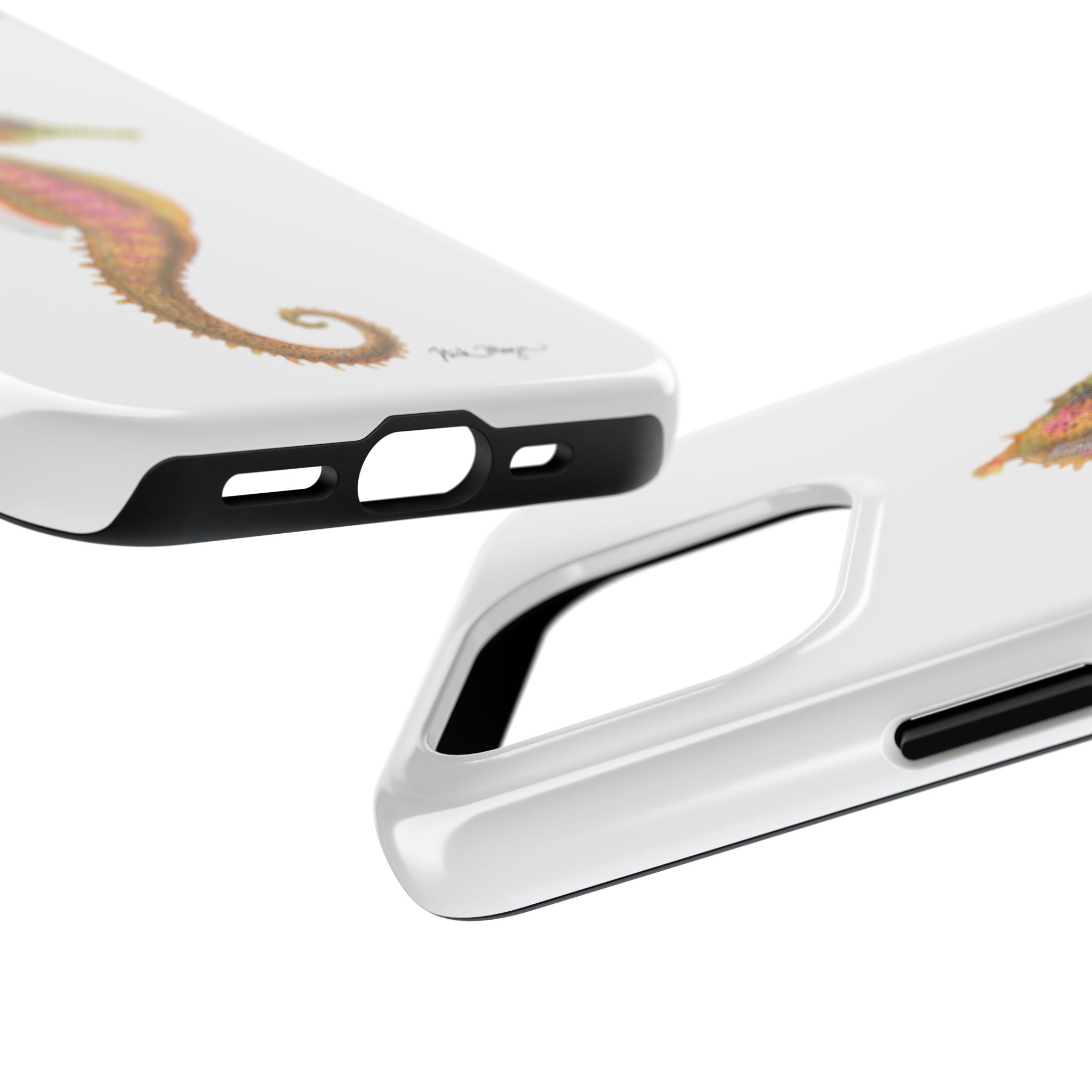 Pink Seahorse Phone Case (iPhone)