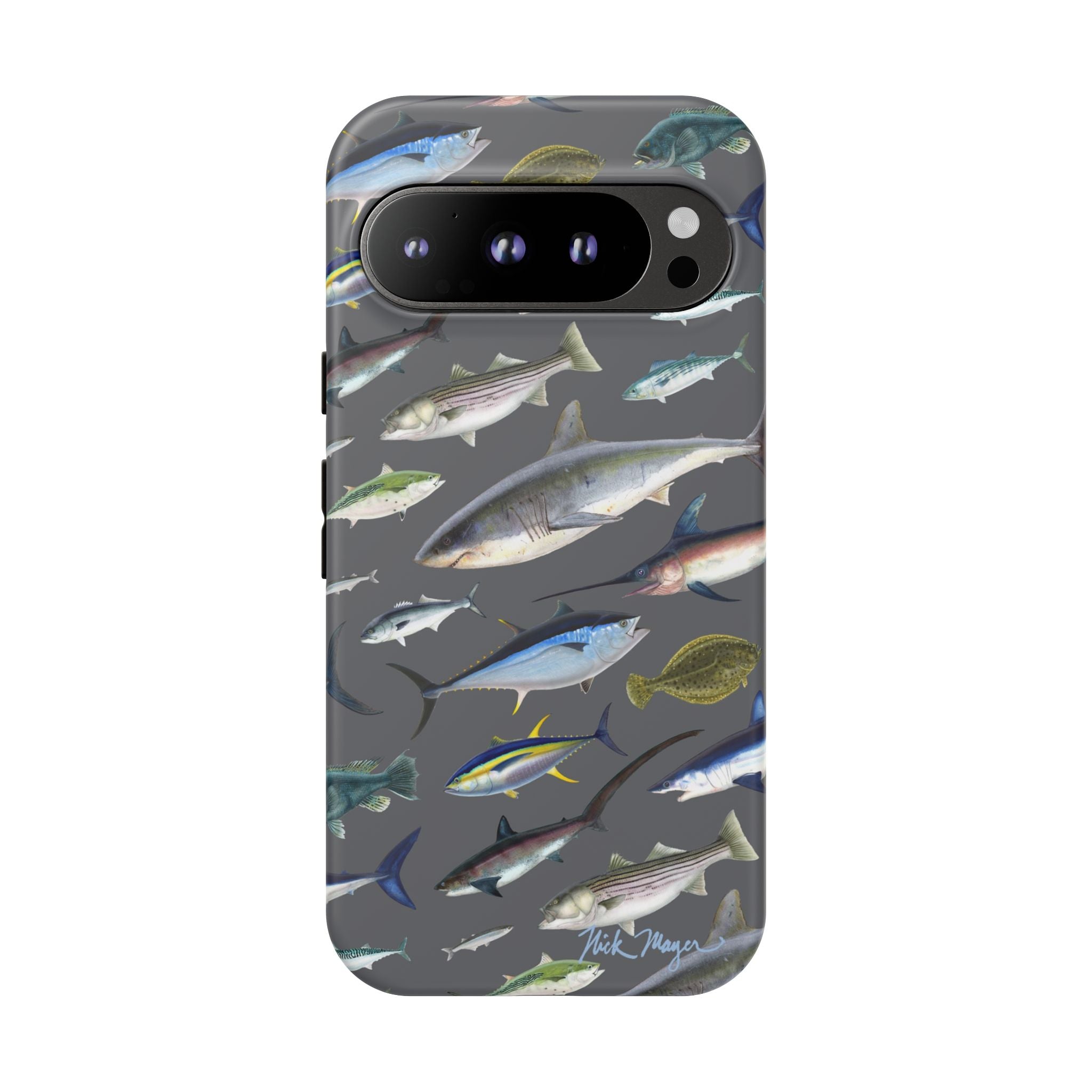 New England Offshore Fish Grey Phone Case, NEW!  (Samsung)