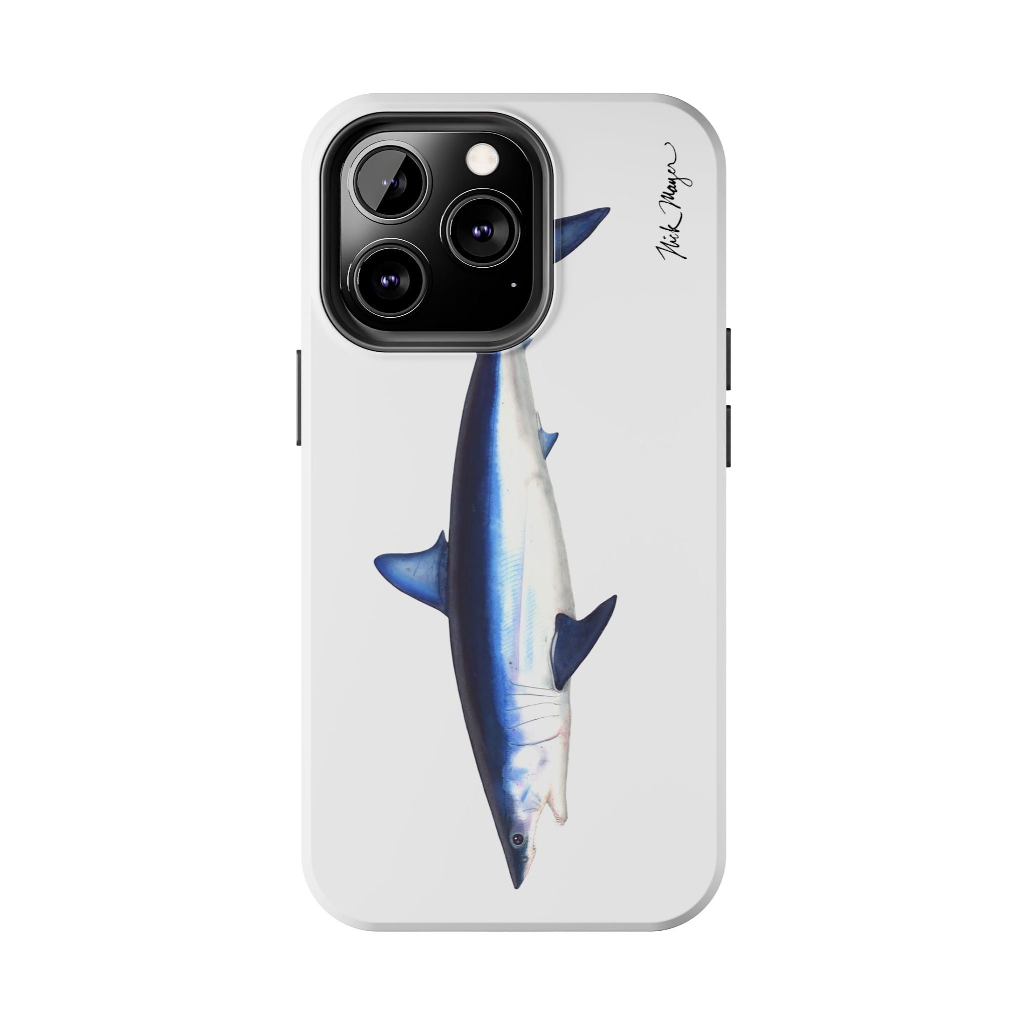 Mako Shark White Phone Case (iPhone)
