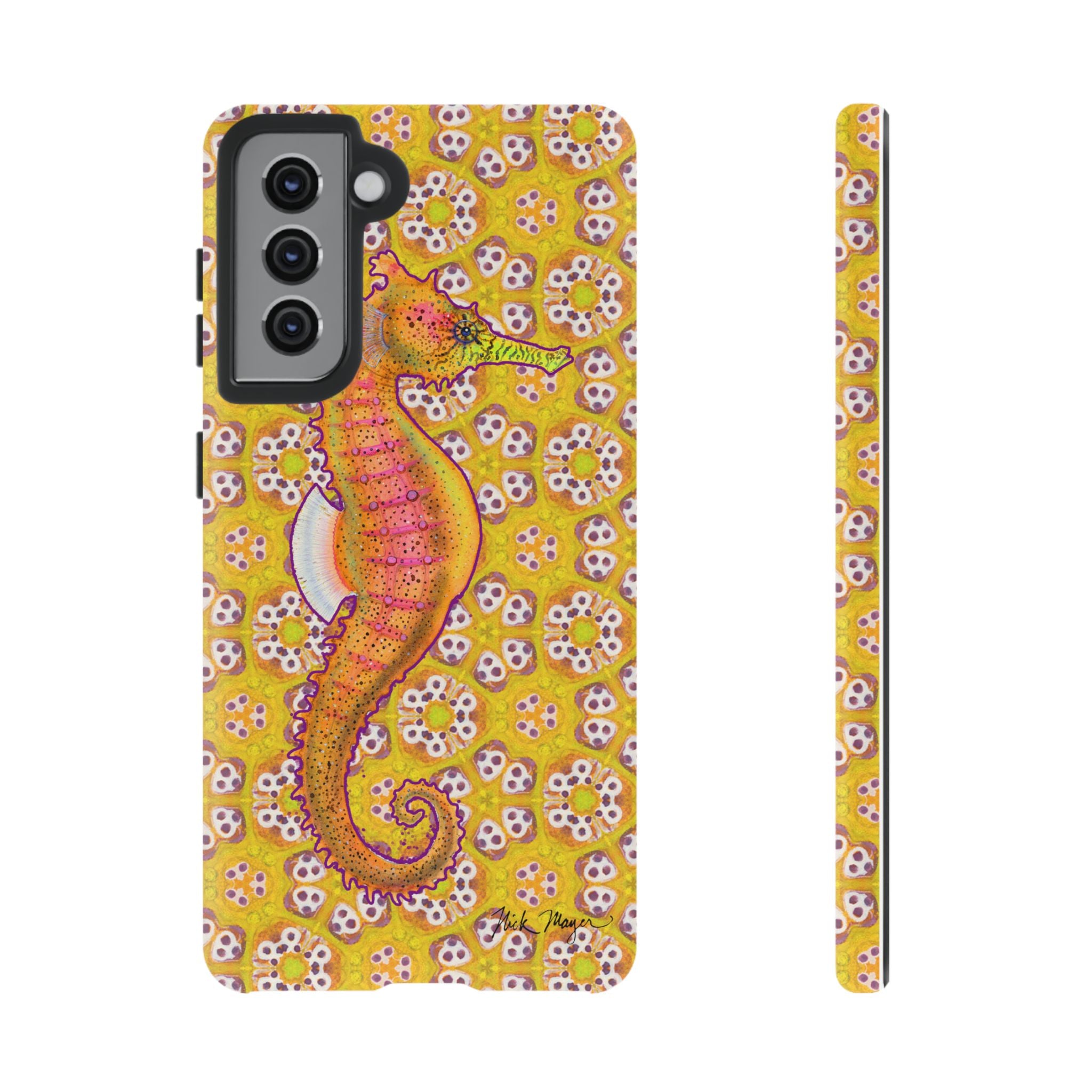 Psychedelic Seahorse Phone Case (Samsung) Printify