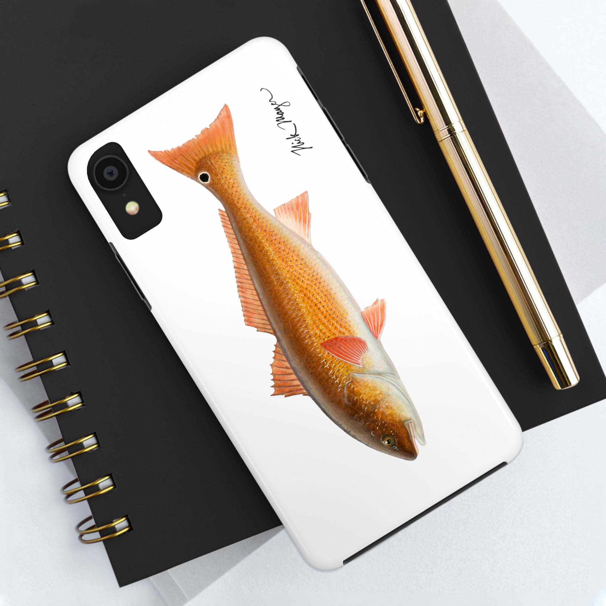 Redfish White Phone Case (iPhone)
