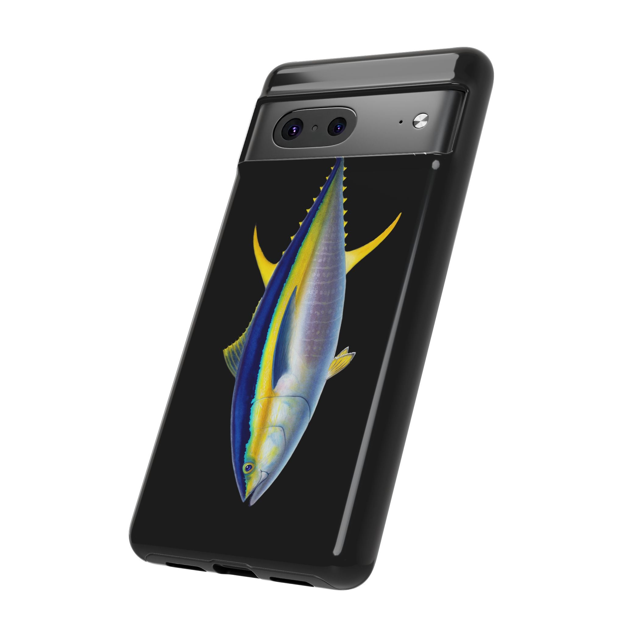 Yellowfin Tuna Black Phone Case (Samsung) Printify