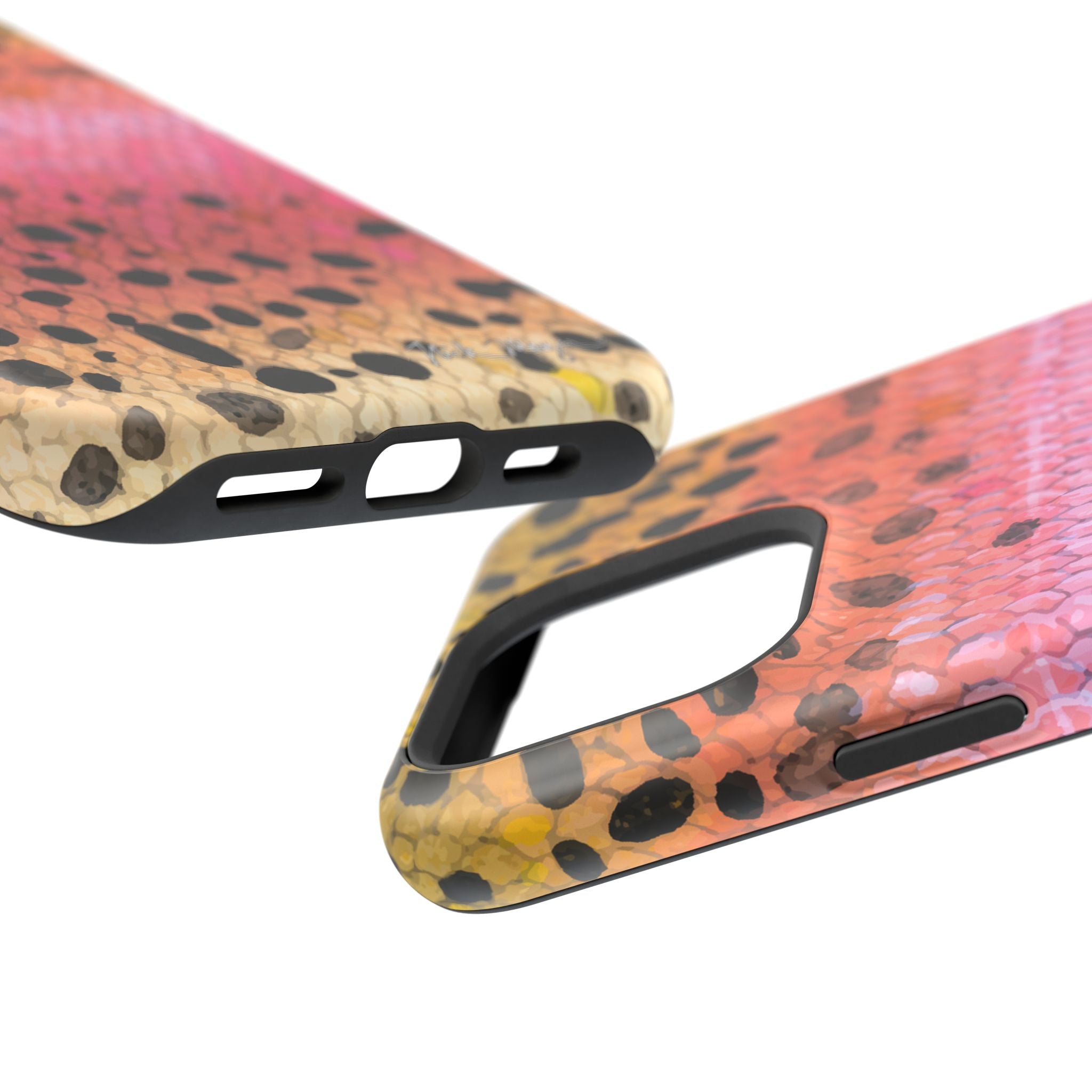Rainbow Trout Skin MagSafe iPhone Case