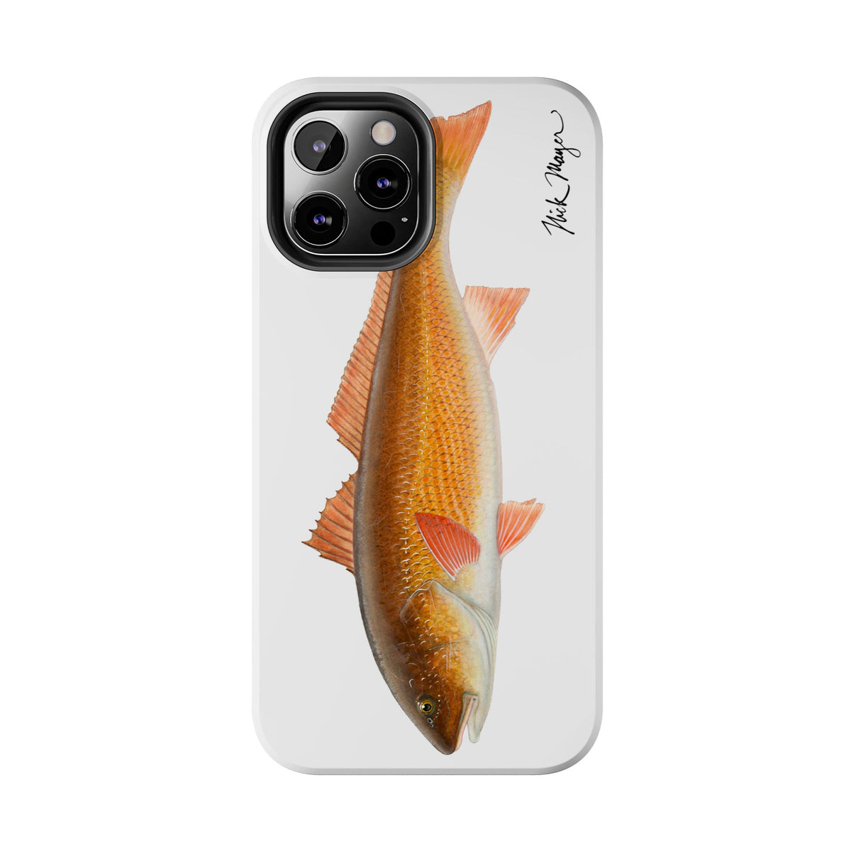 Redfish White Phone Case (iPhone) Printify