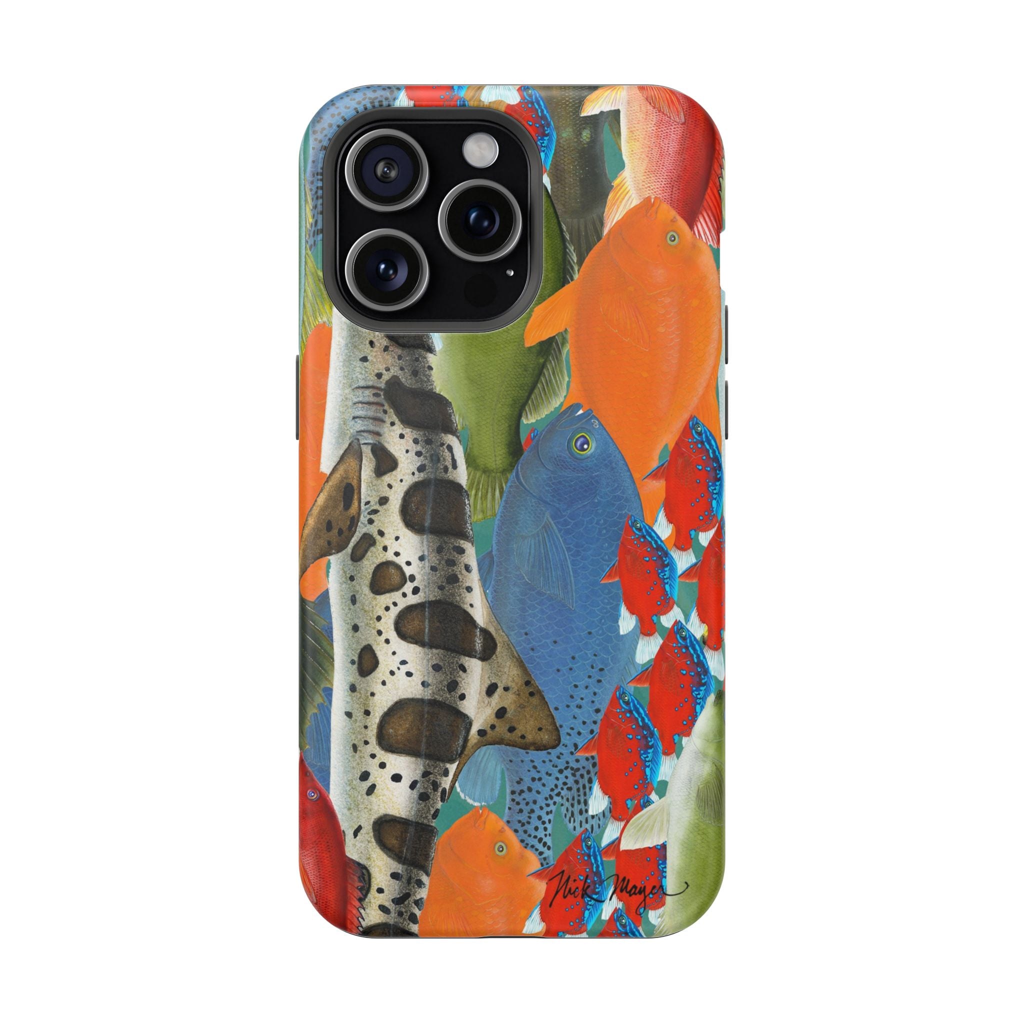 California Dive Fish MagSafe iPhone Case