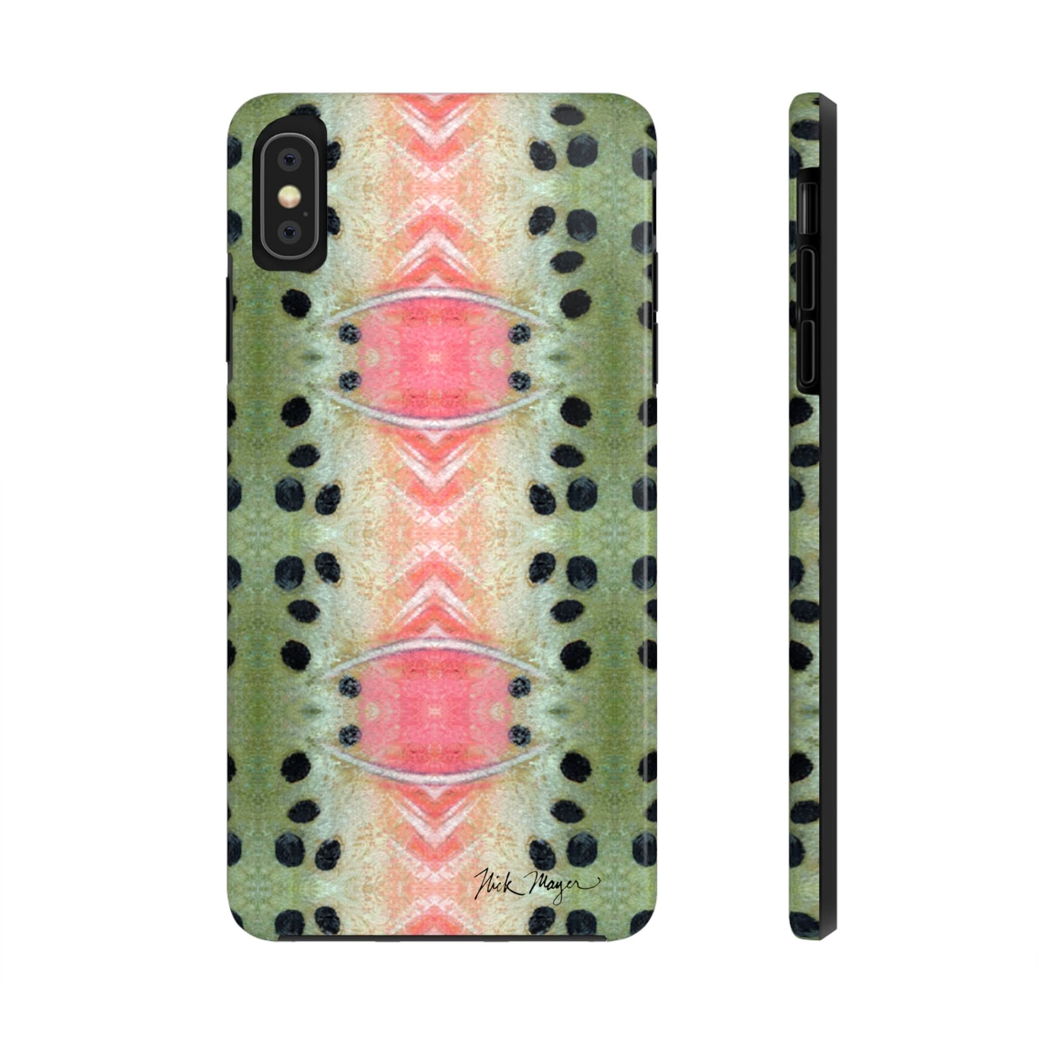 Rainbow Trout Pattern Phone Case (iPhone)