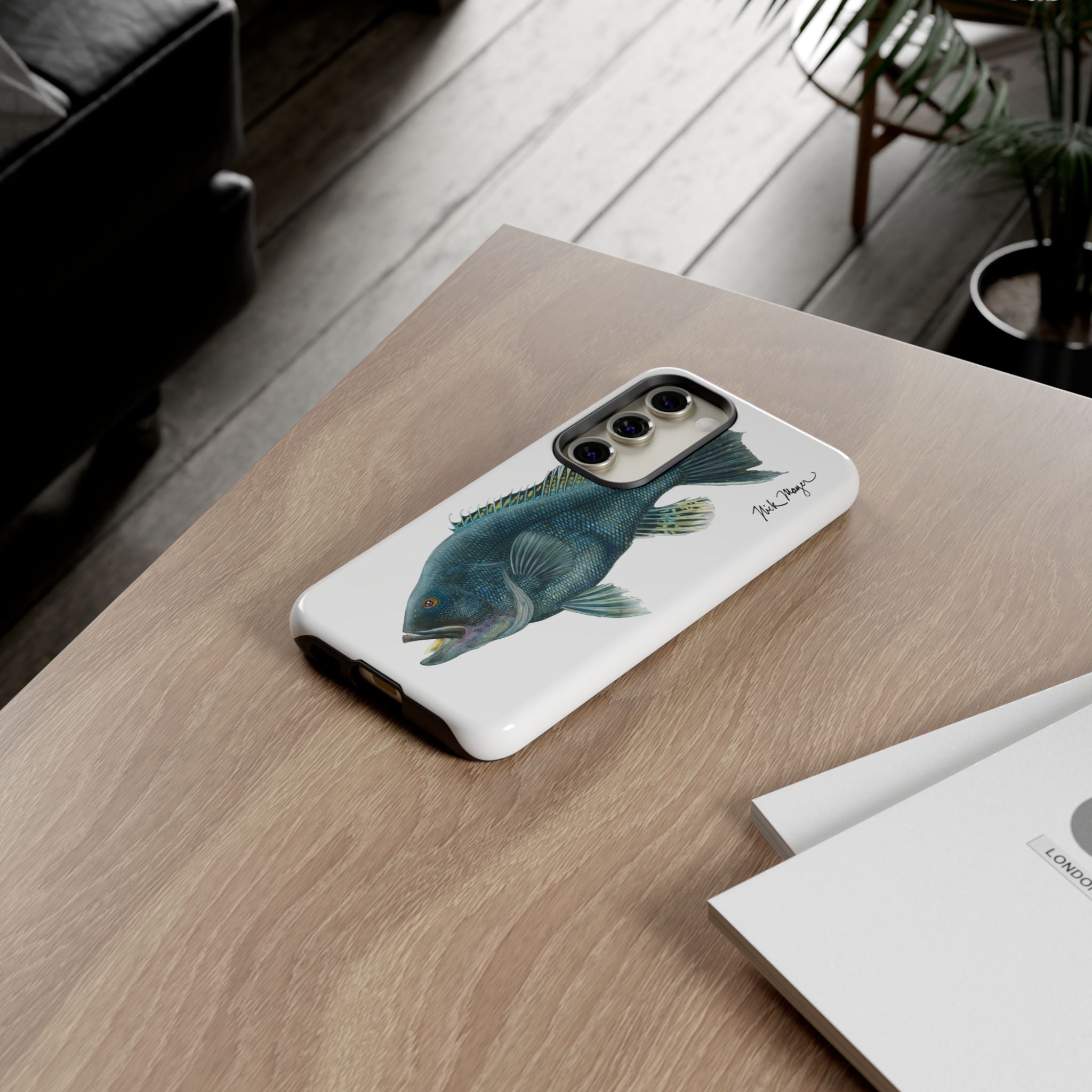 Black Sea Bass Phone Case (Samsung)2 Printify