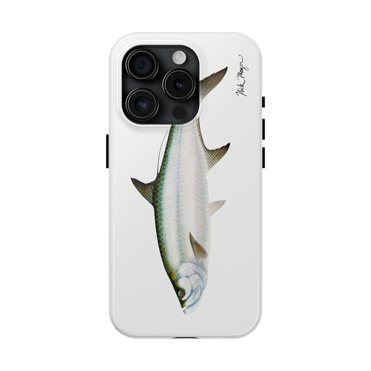 Tarpon White Phone Case (iPhone) Printify