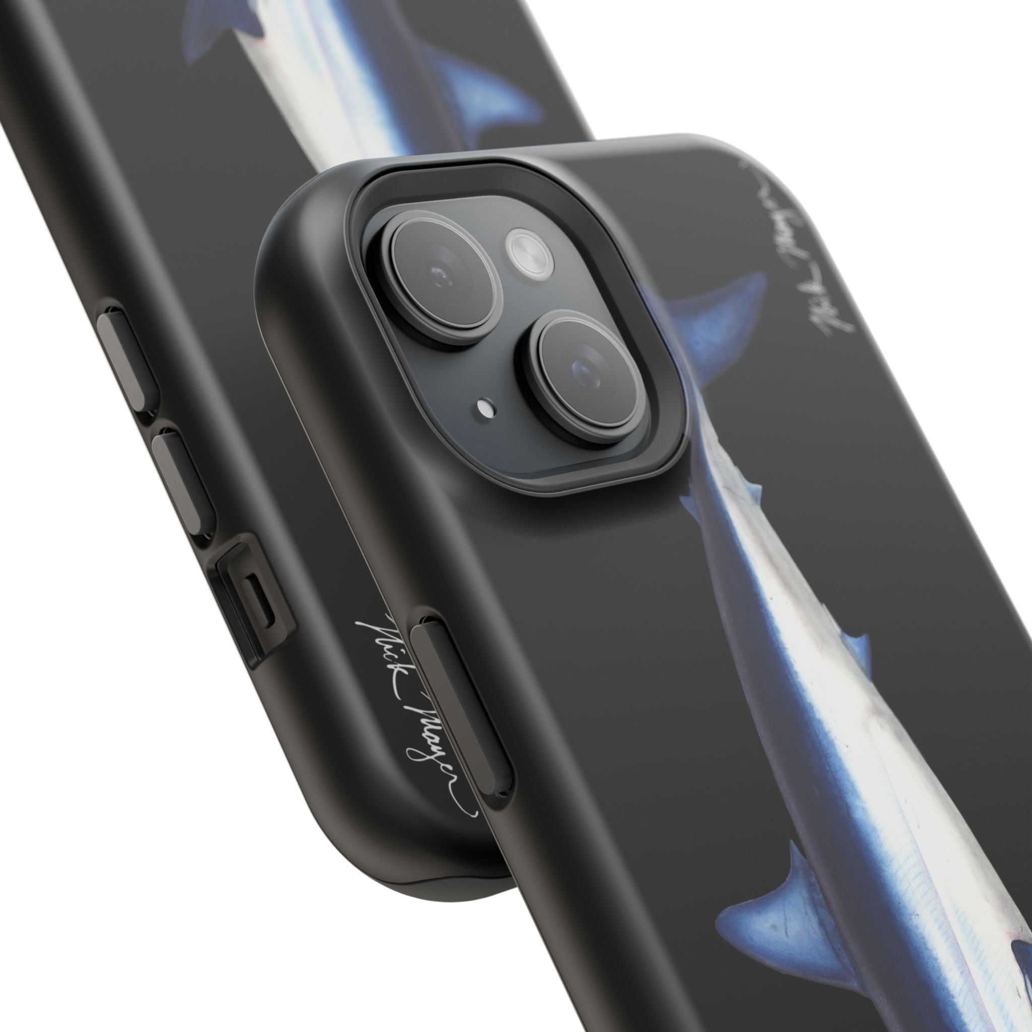 Mako Shark MagSafe Black iPhone Case