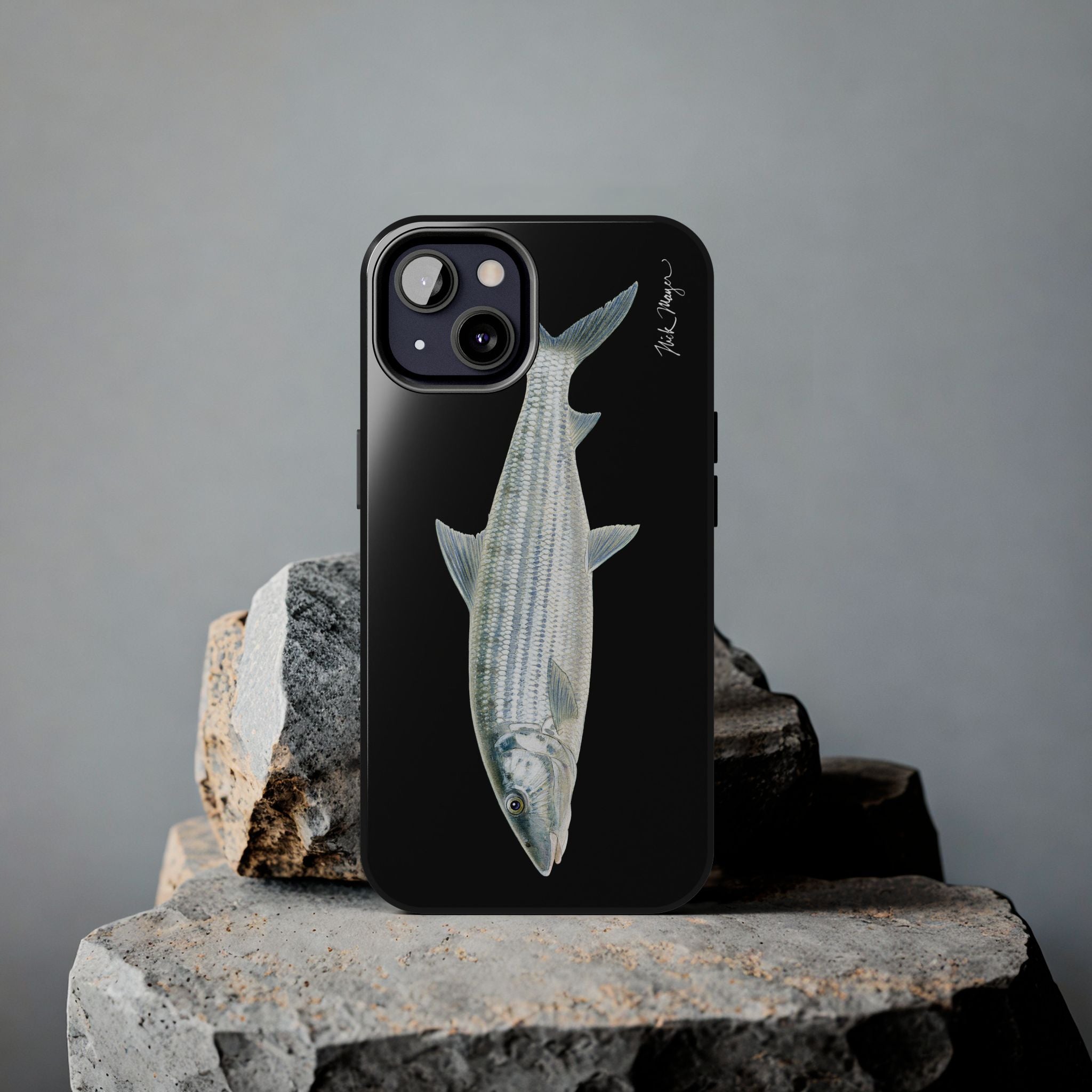 Bonefish Black Phone Case (iPhone)