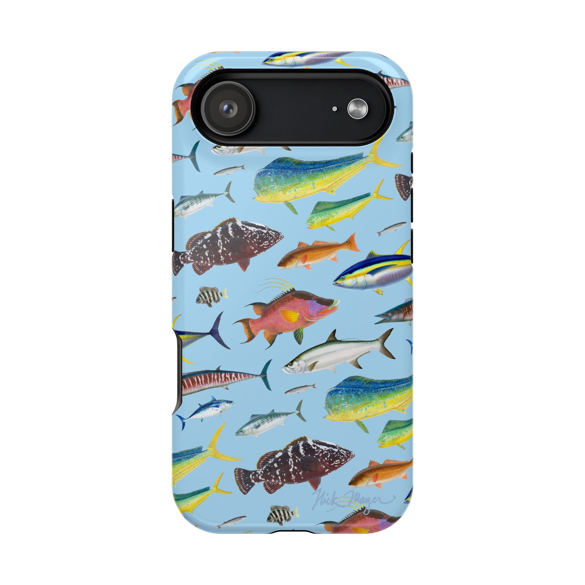 Southern Offshore Fish Blue MagSafe iPhone Case