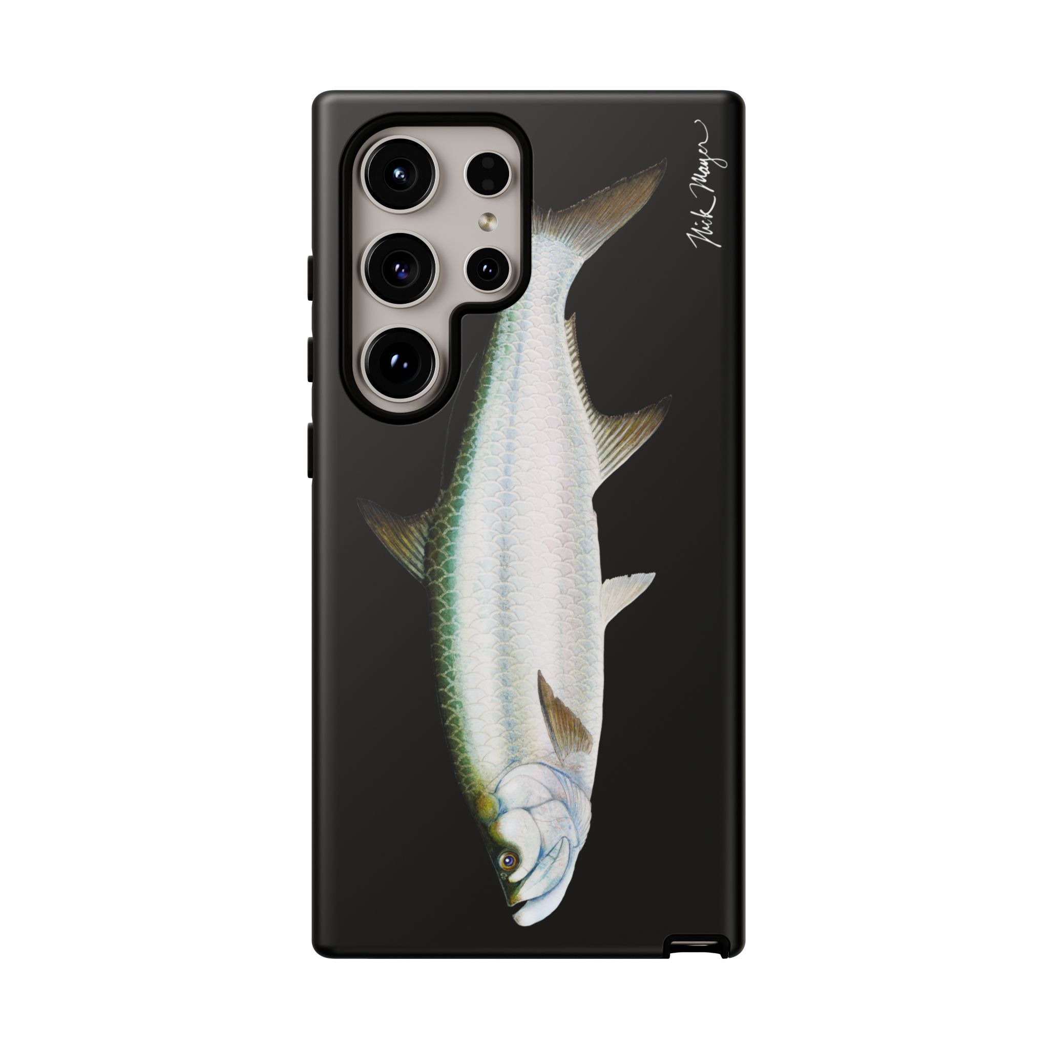 Tarpon Black Phone Case (Samsung) Printify