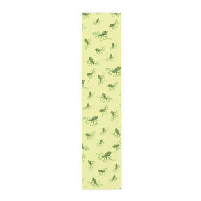 Yellow Octopus Cotton Table Runner