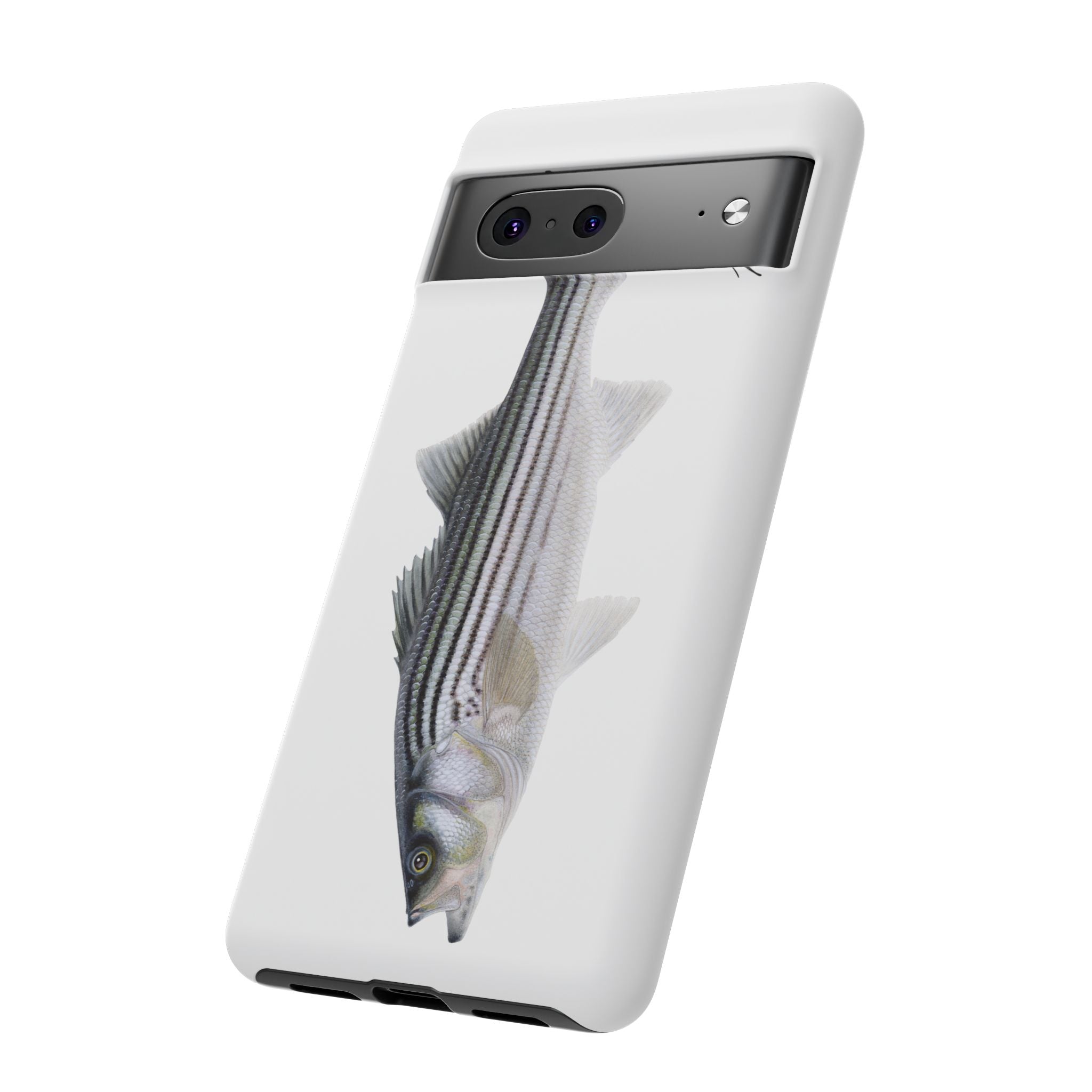Schoolie Striper White Phone Case (Samsung) Printify