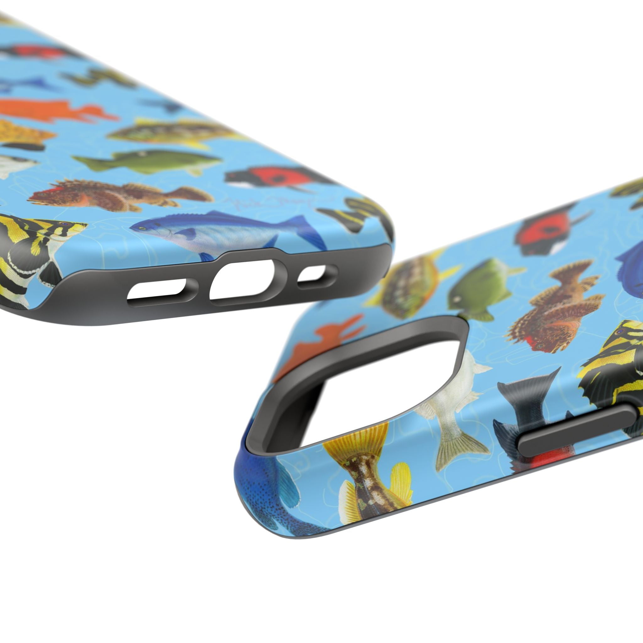 NEW California Fish Blue MagSafe iPhone Case