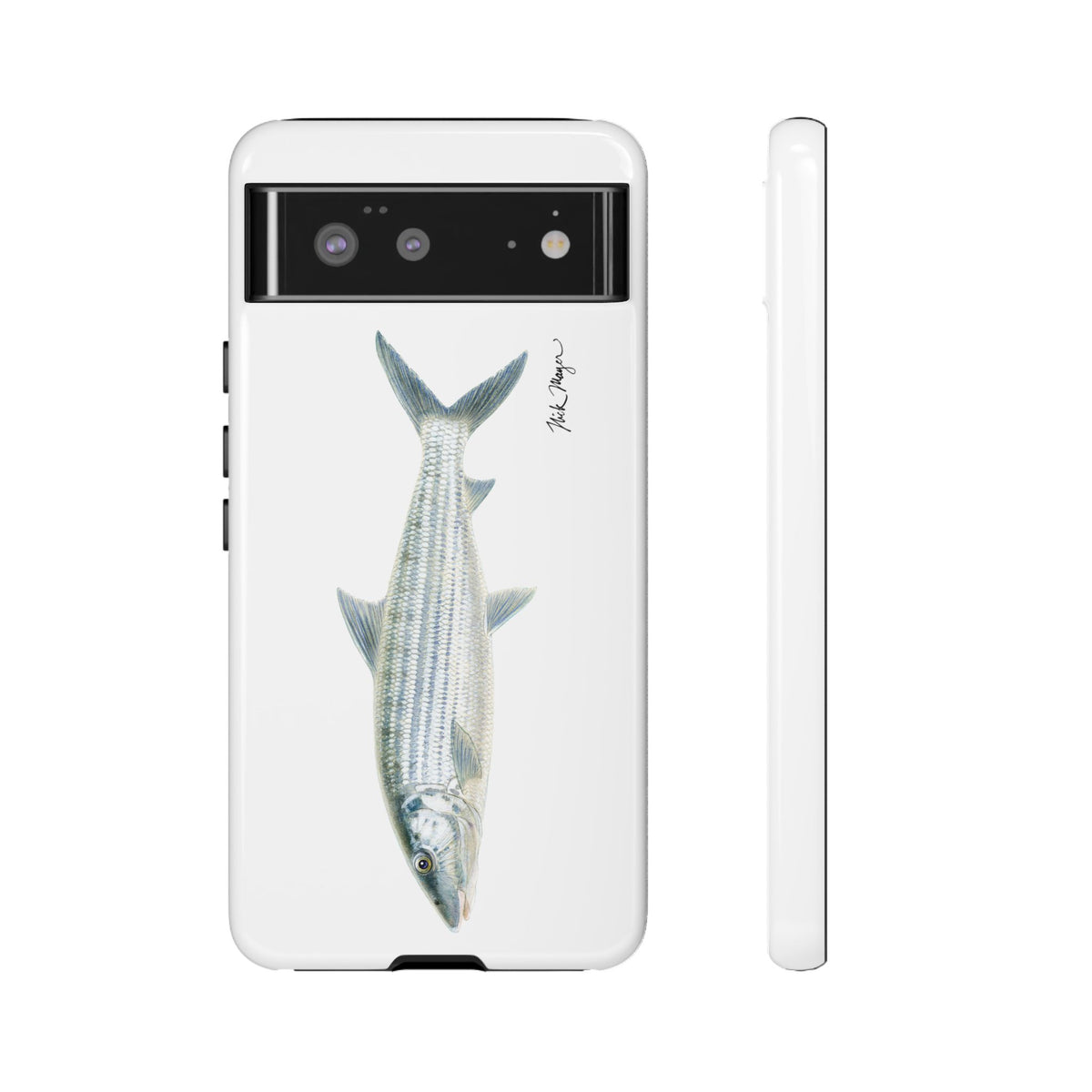 Bonefish White Phone Case (Samsung) Printify