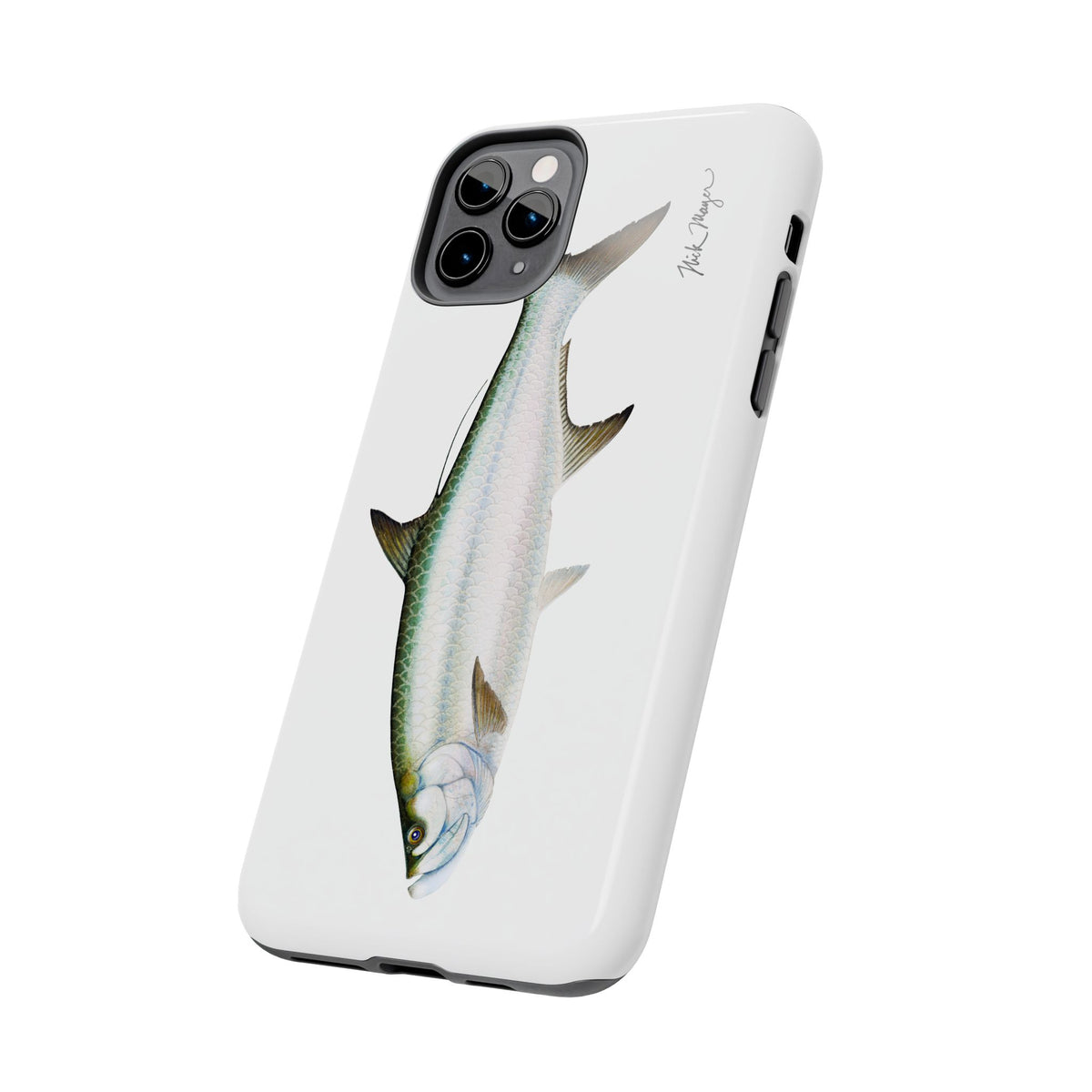 Tarpon White Phone Case (iPhone) Printify