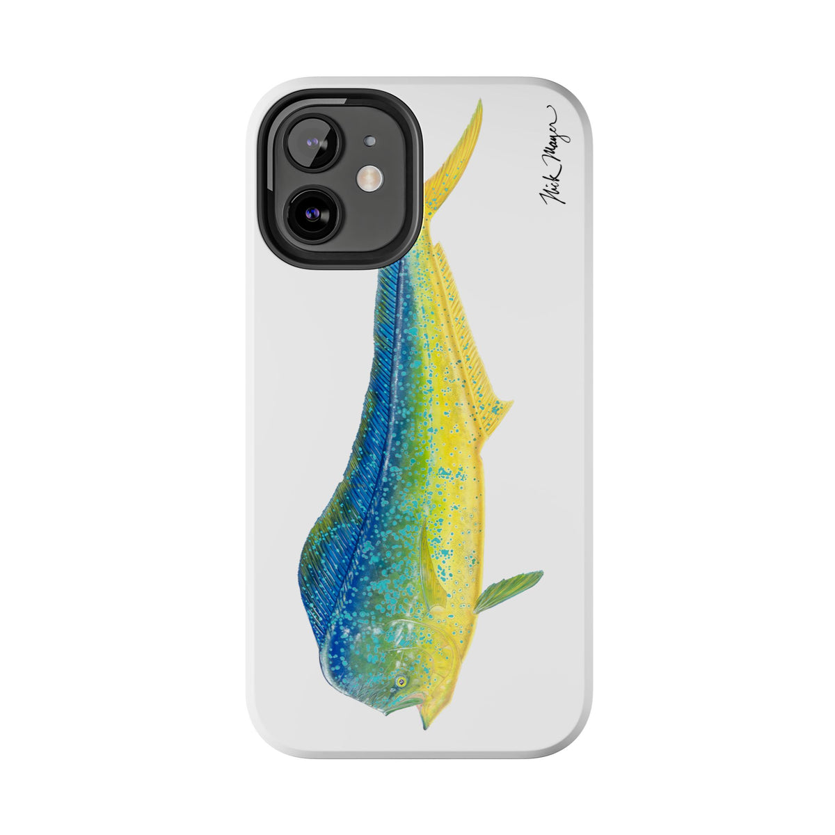 Bull Mahi White Phone Case (iPhone) Printify