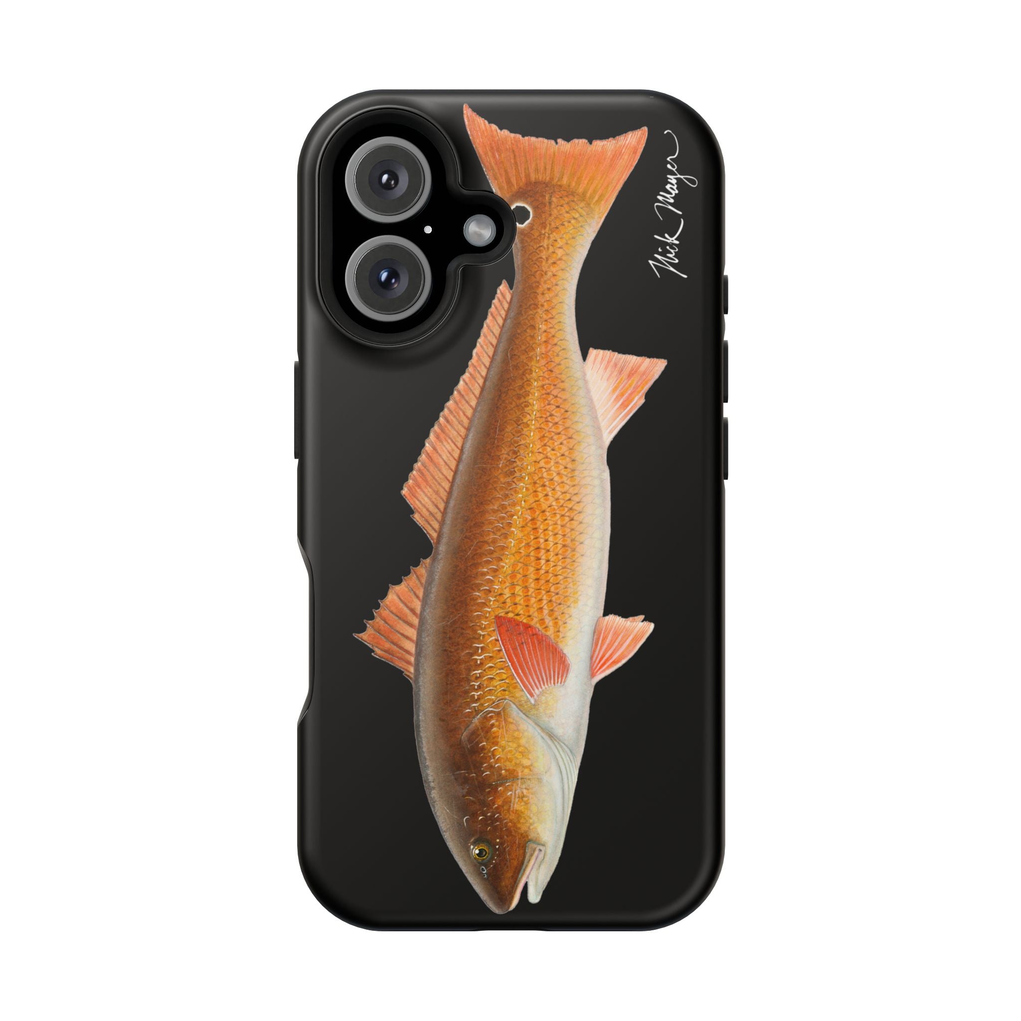 Redfish MagSafe Black iPhone Case