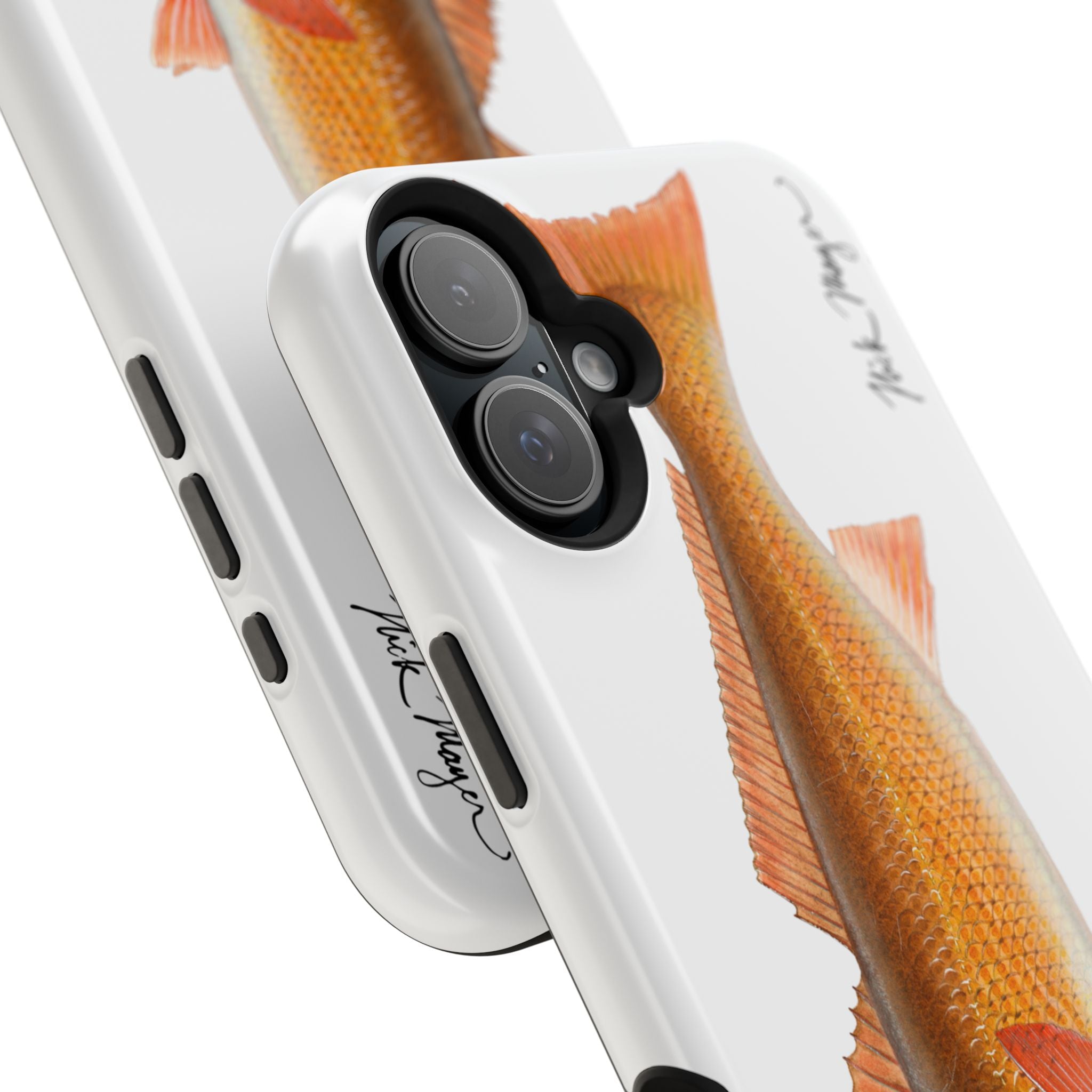 Redfish MagSafe White iPhone Case