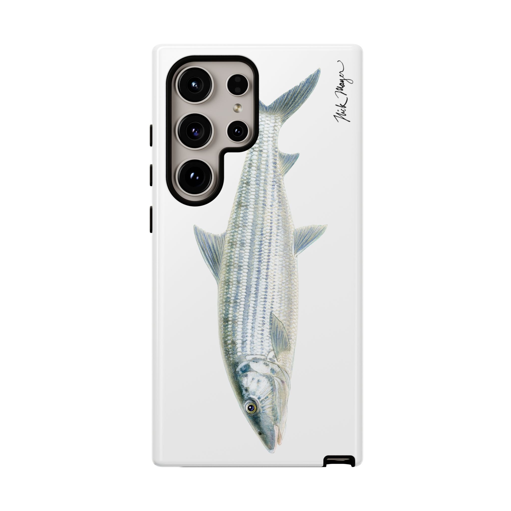 Bonefish White Phone Case (Samsung) Printify