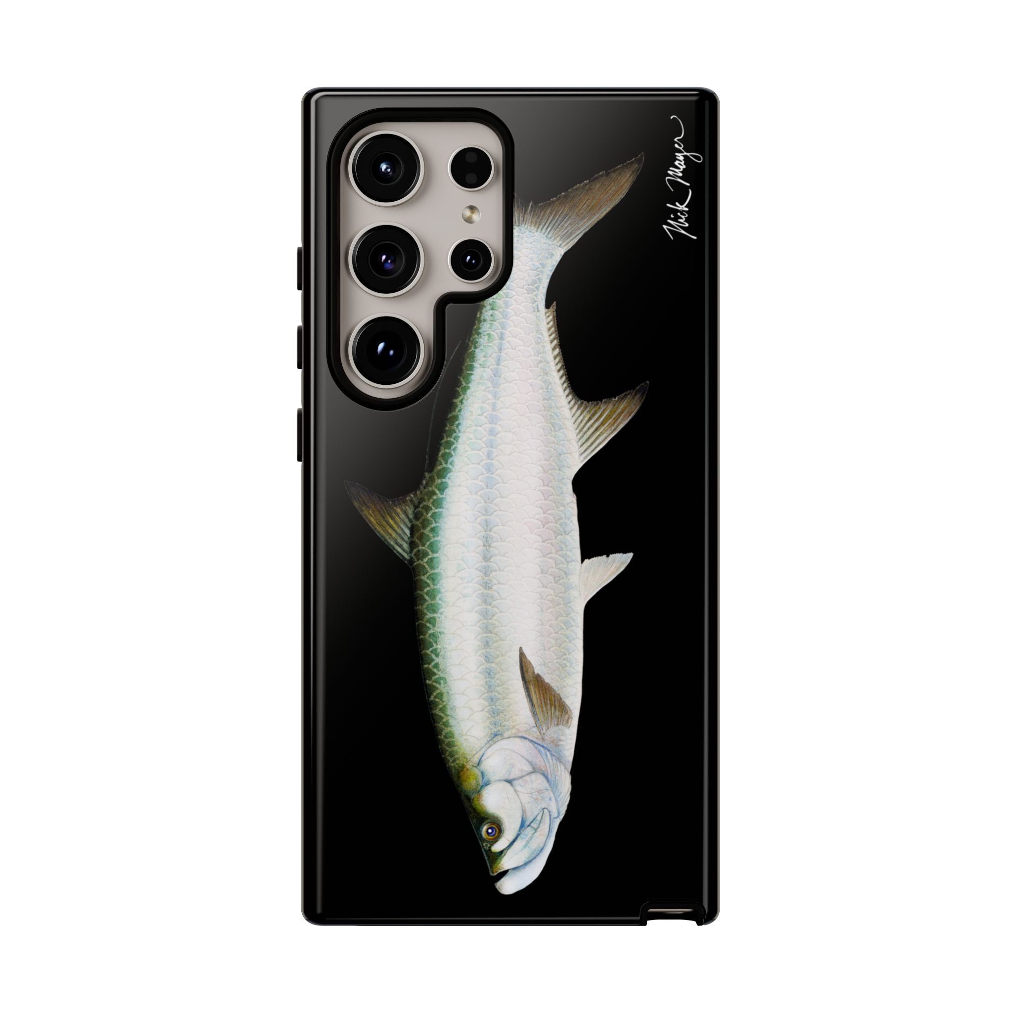 Tarpon Black Phone Case (Samsung) Printify