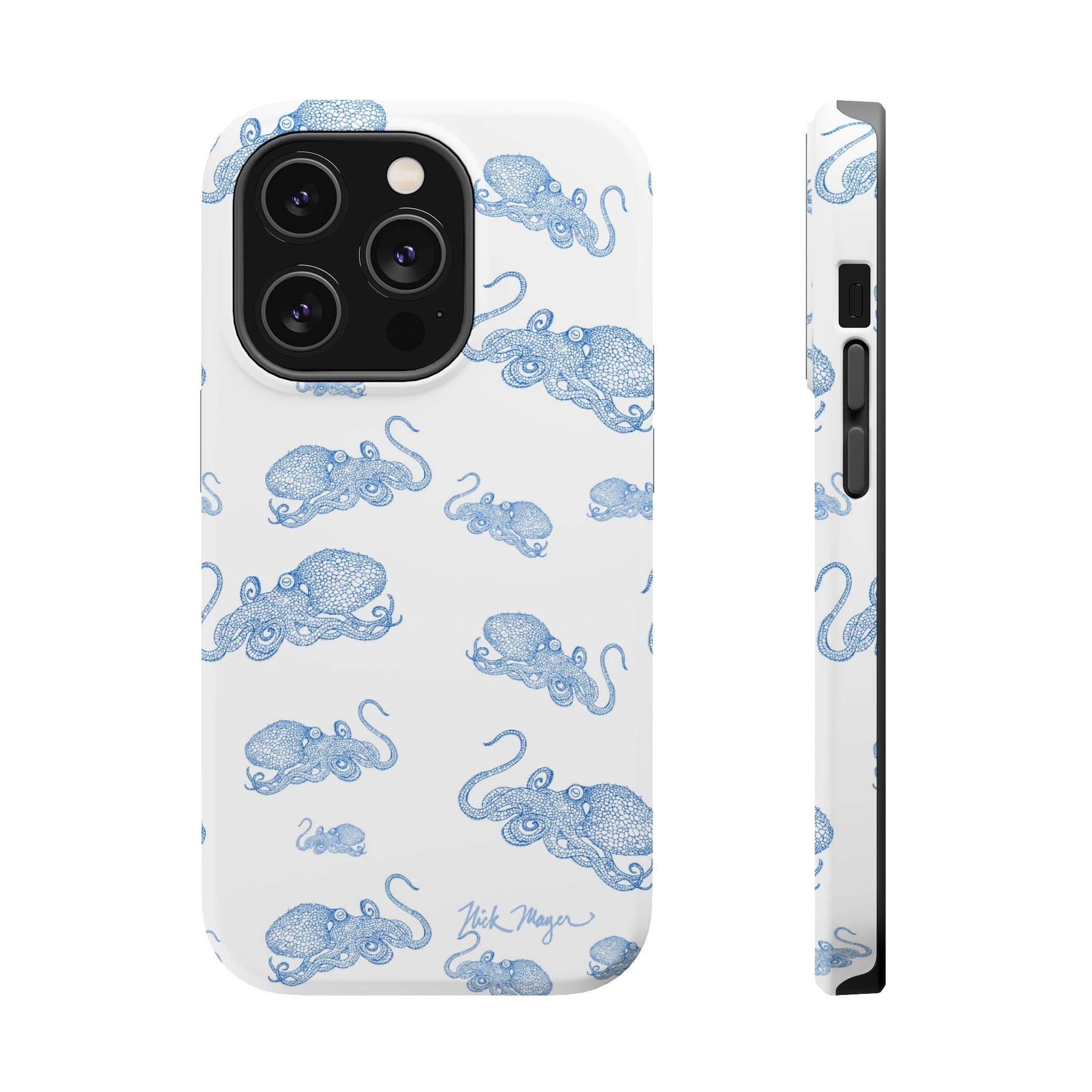 NEW Blue Octopus 2 MagSafe iPhone Case