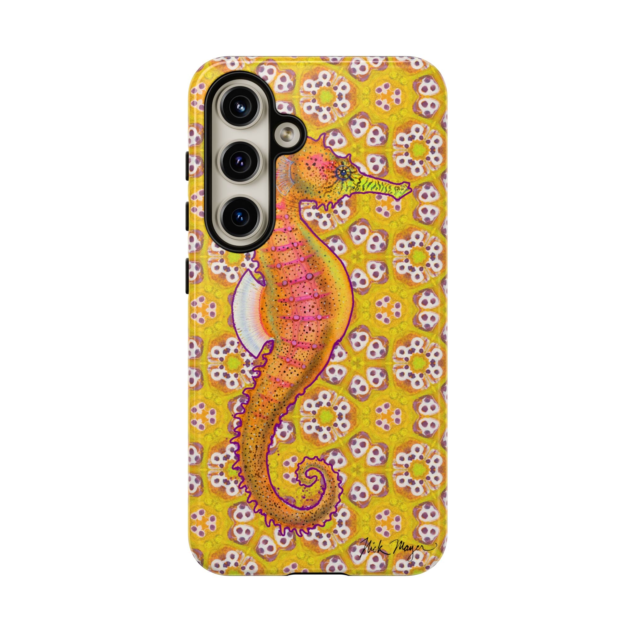 Psychedelic Seahorse Phone Case (Samsung) Printify