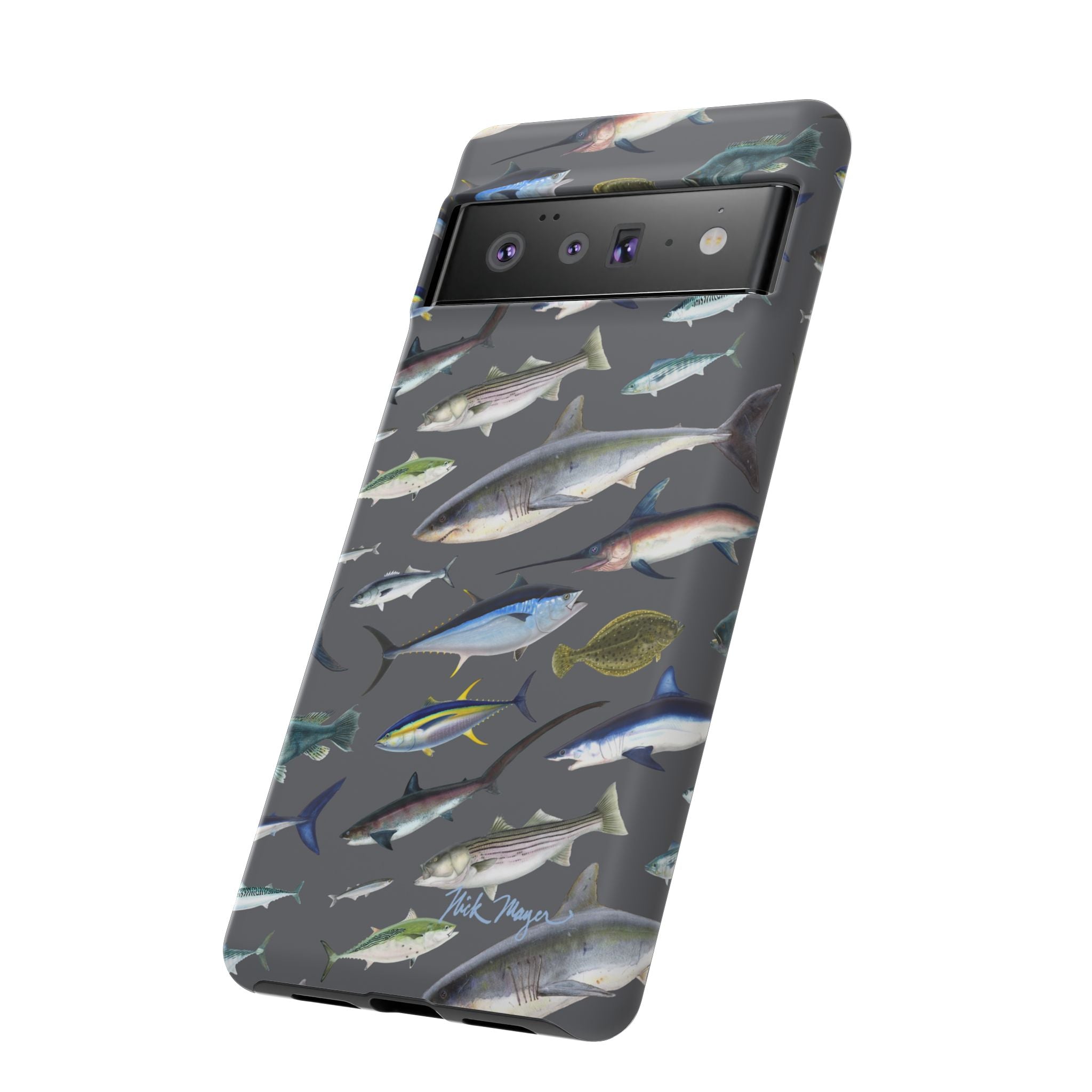 New England Offshore Fish Grey Phone Case, NEW!  (Samsung)