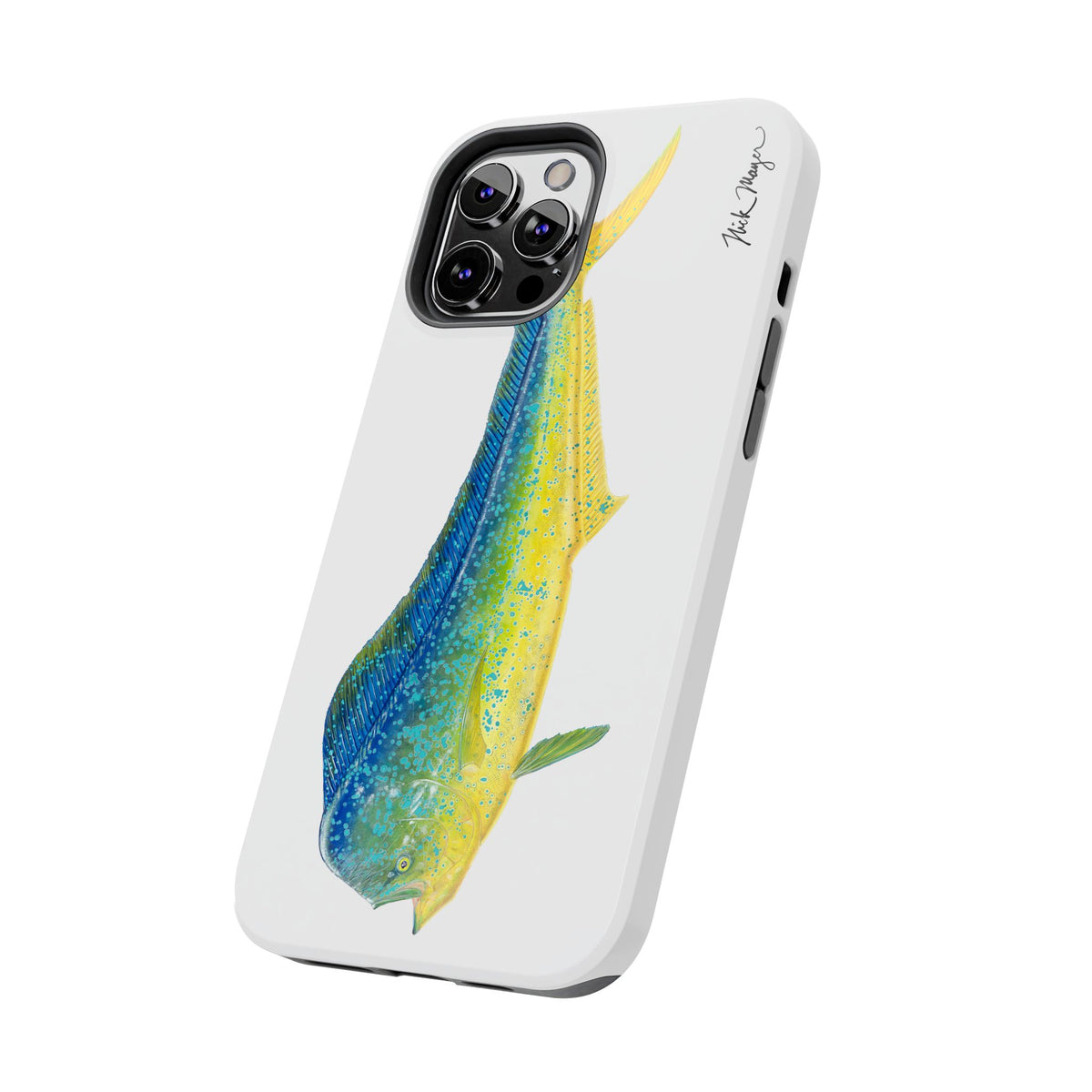 Bull Mahi White Phone Case (iPhone) Printify