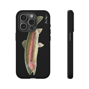 Rainbow Trout Black iPhone 15 Case