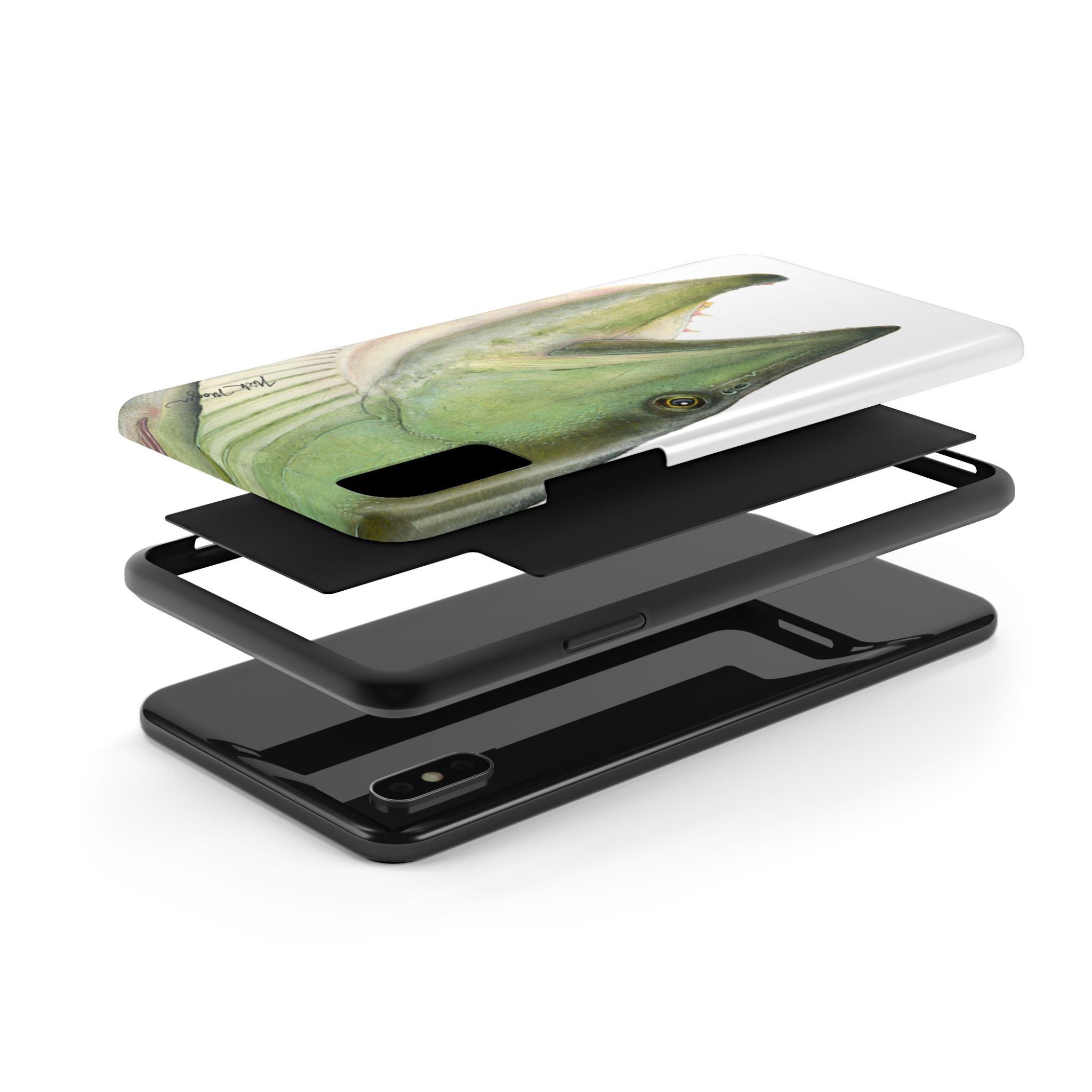 Trophy Muskie Face Phone Case