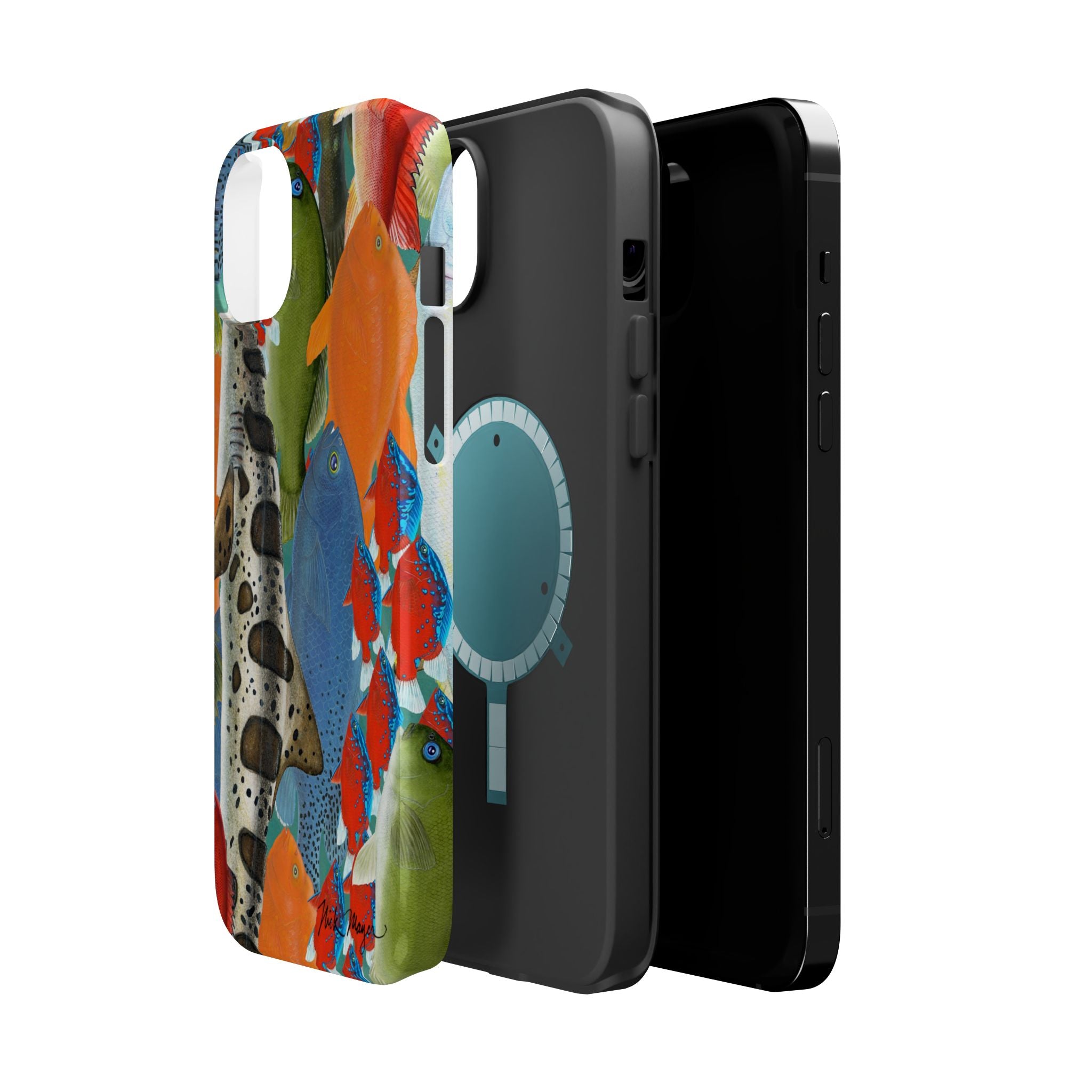 California Dive Fish MagSafe iPhone Case