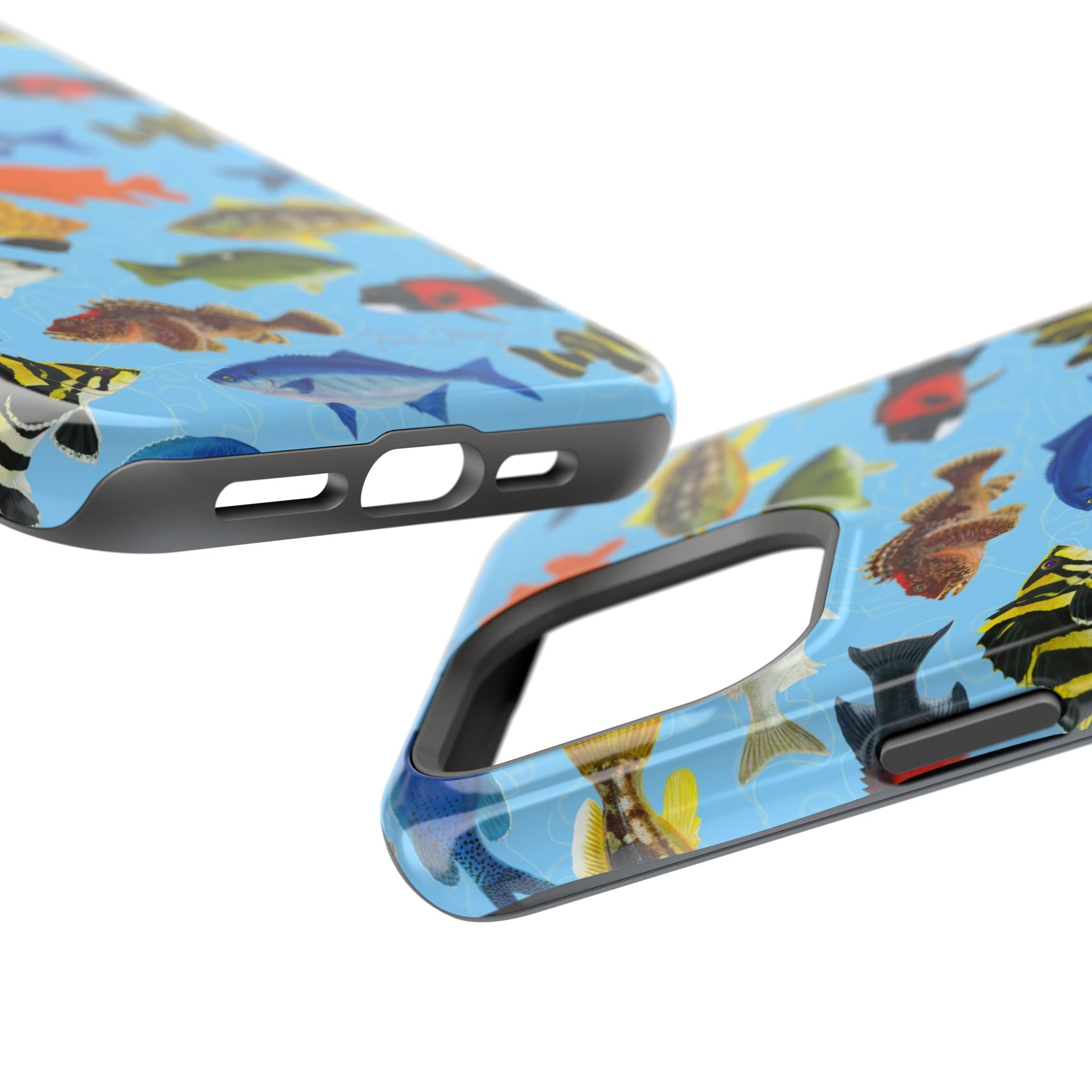NEW California Fish Blue MagSafe iPhone Case