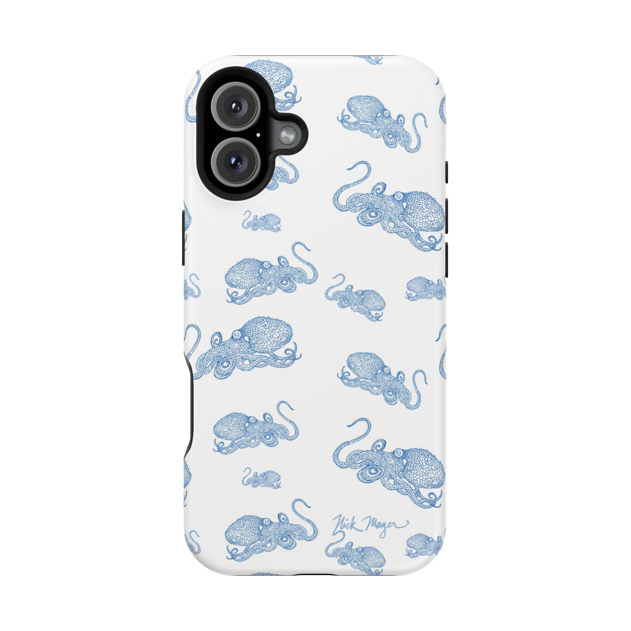 NEW Blue Octopus 2 MagSafe iPhone Case