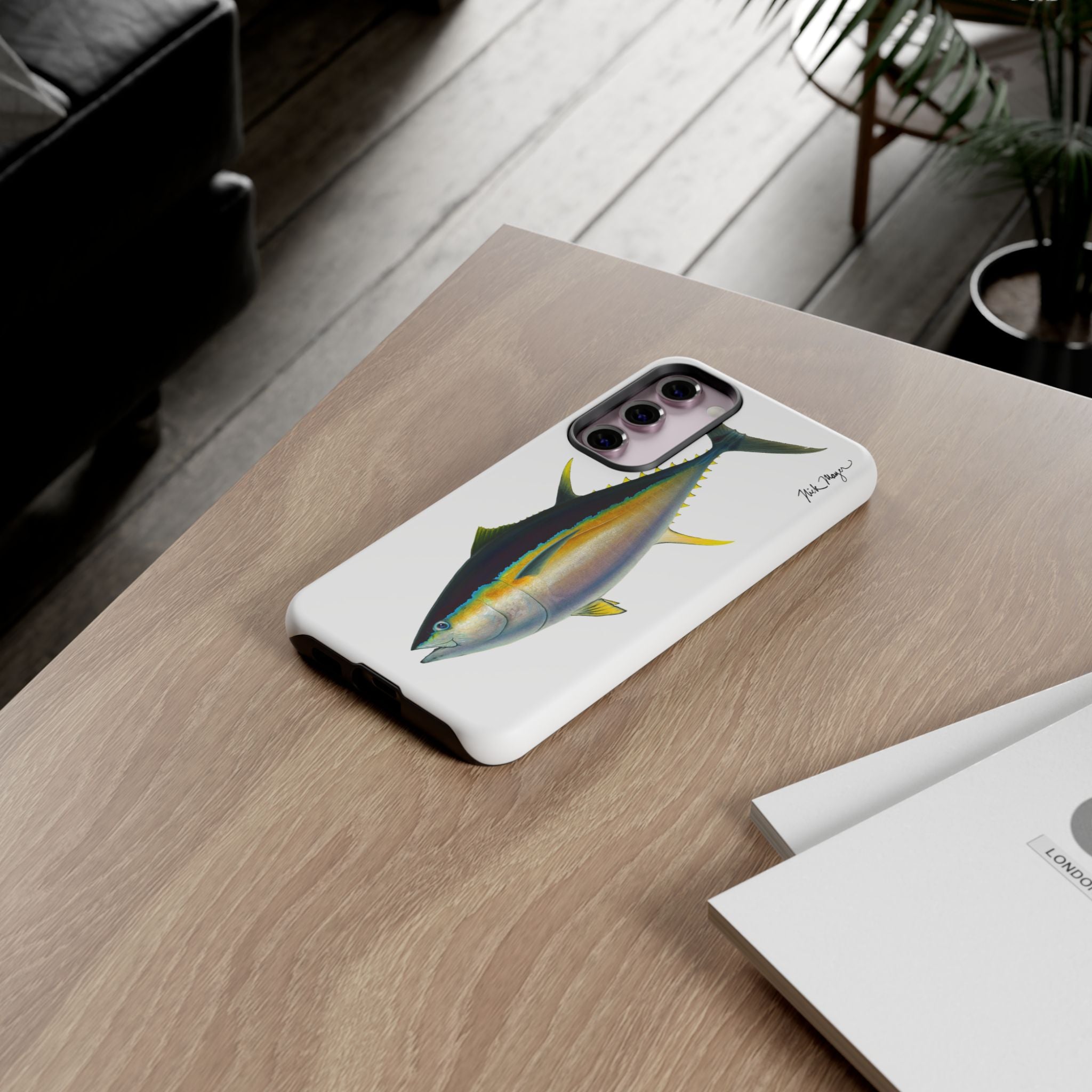 Bigeye Tuna Phone Case (Samsung) Printify