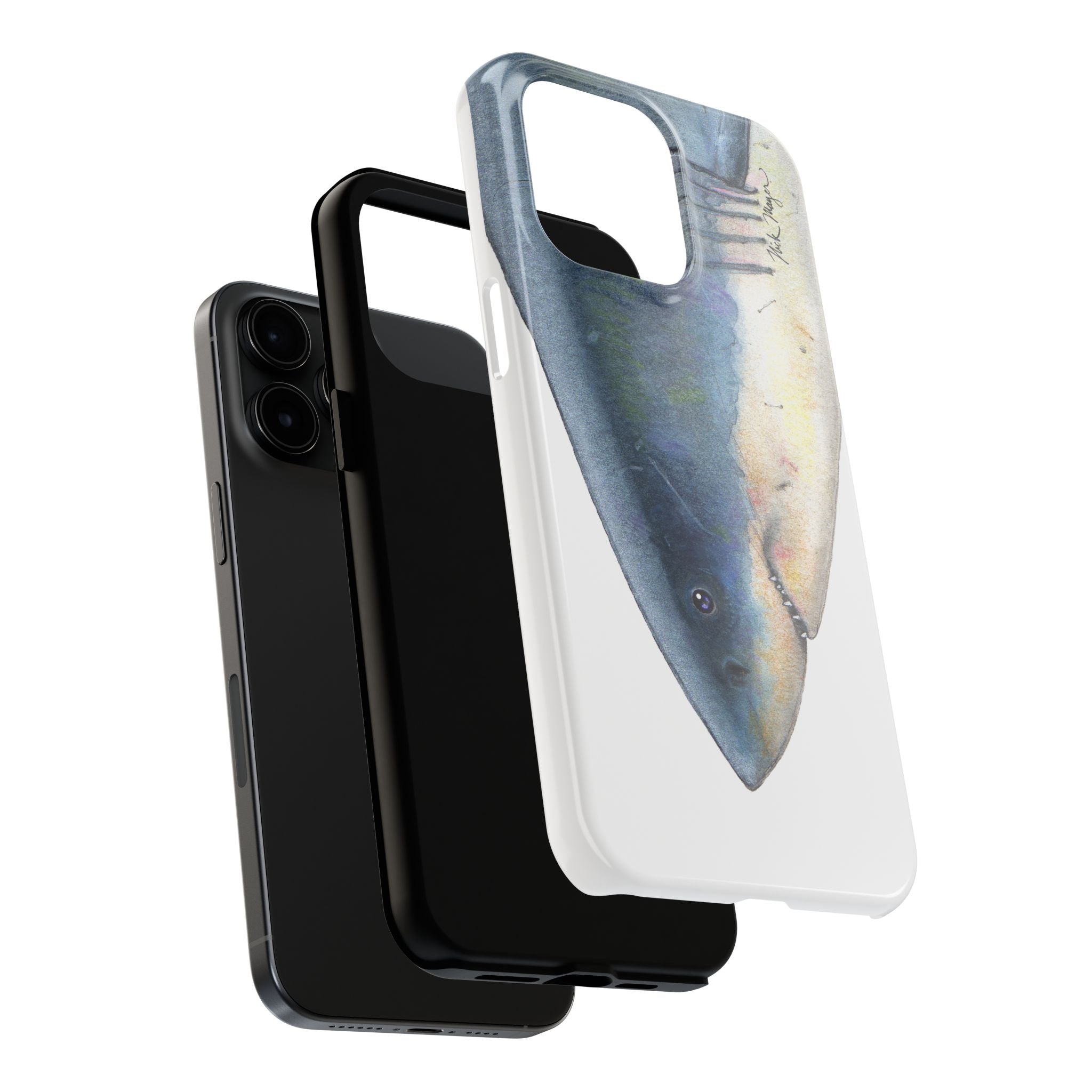 Great White Shark Face Phone Case (iPhone)