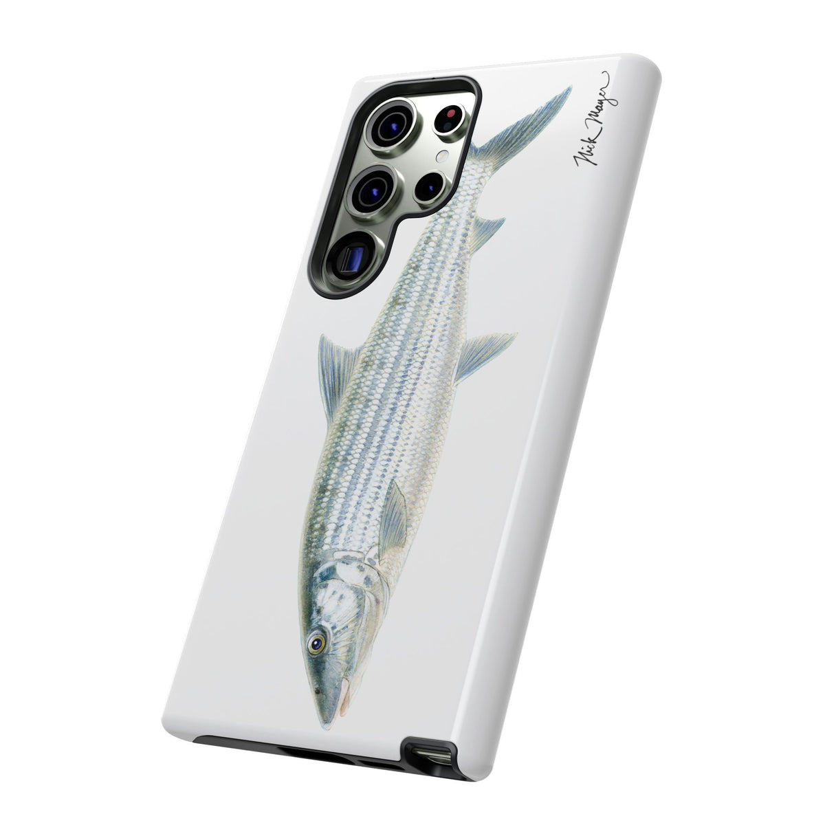 Bonefish White Phone Case (Samsung) Printify