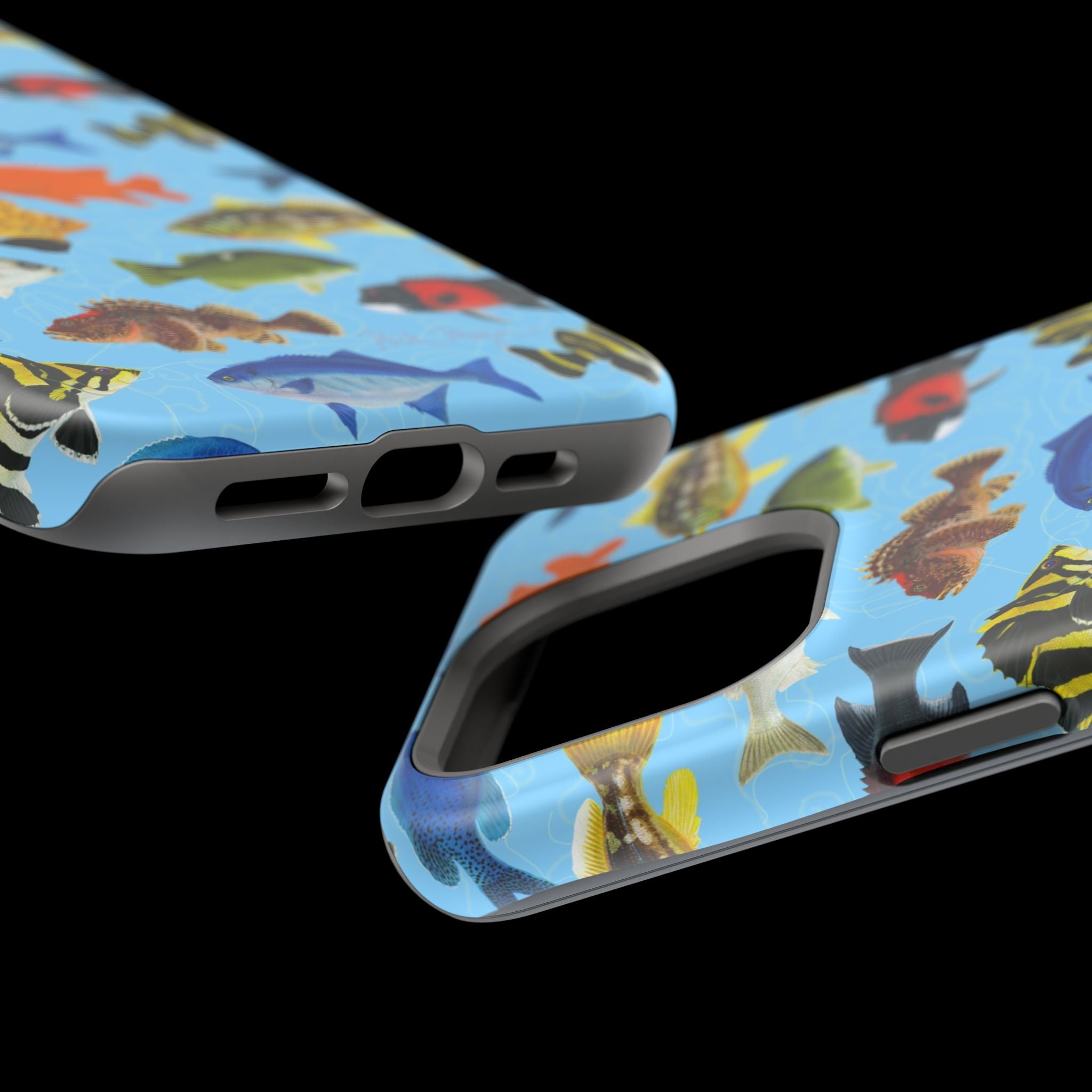 NEW California Fish Blue MagSafe iPhone Case