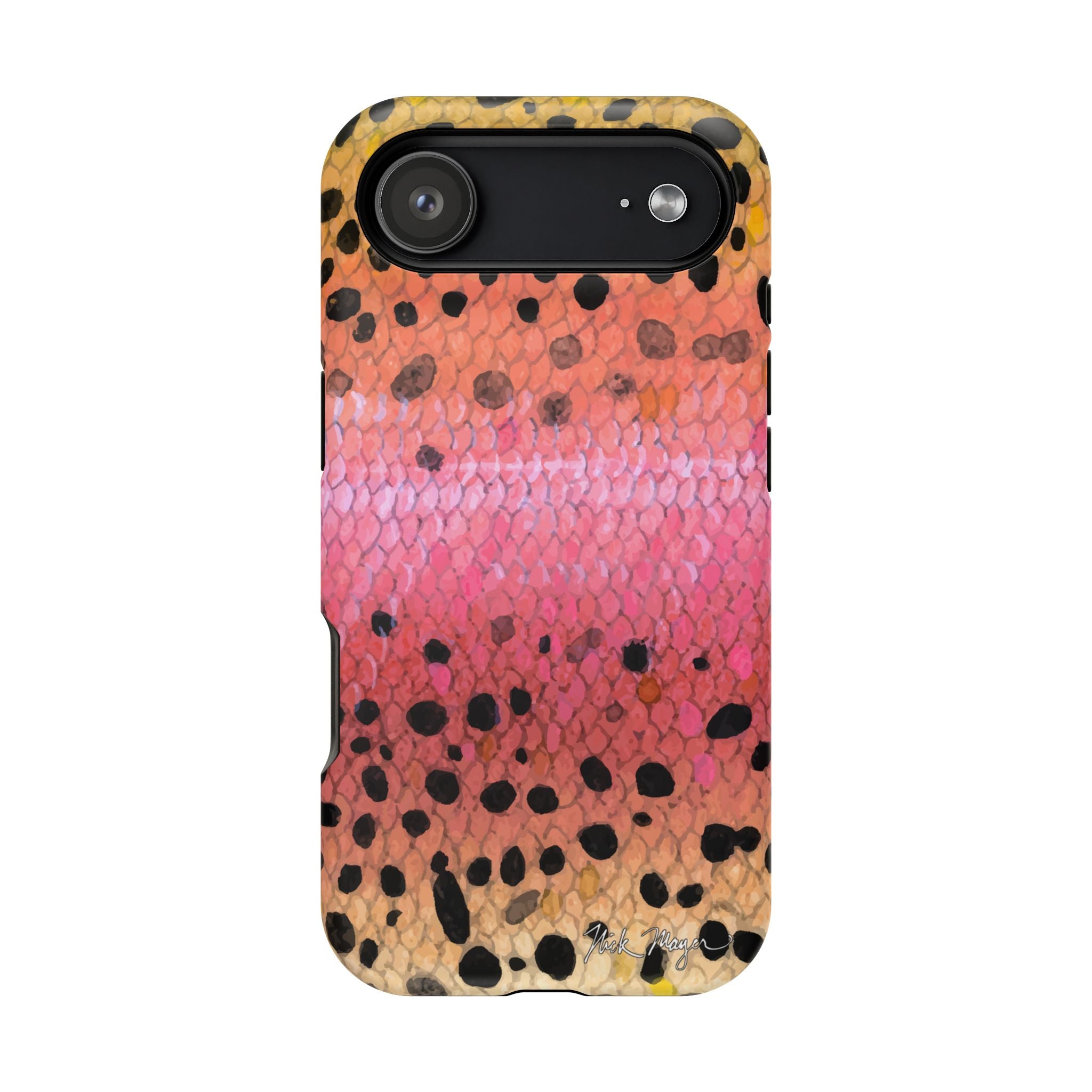 Rainbow Trout Skin MagSafe iPhone Case