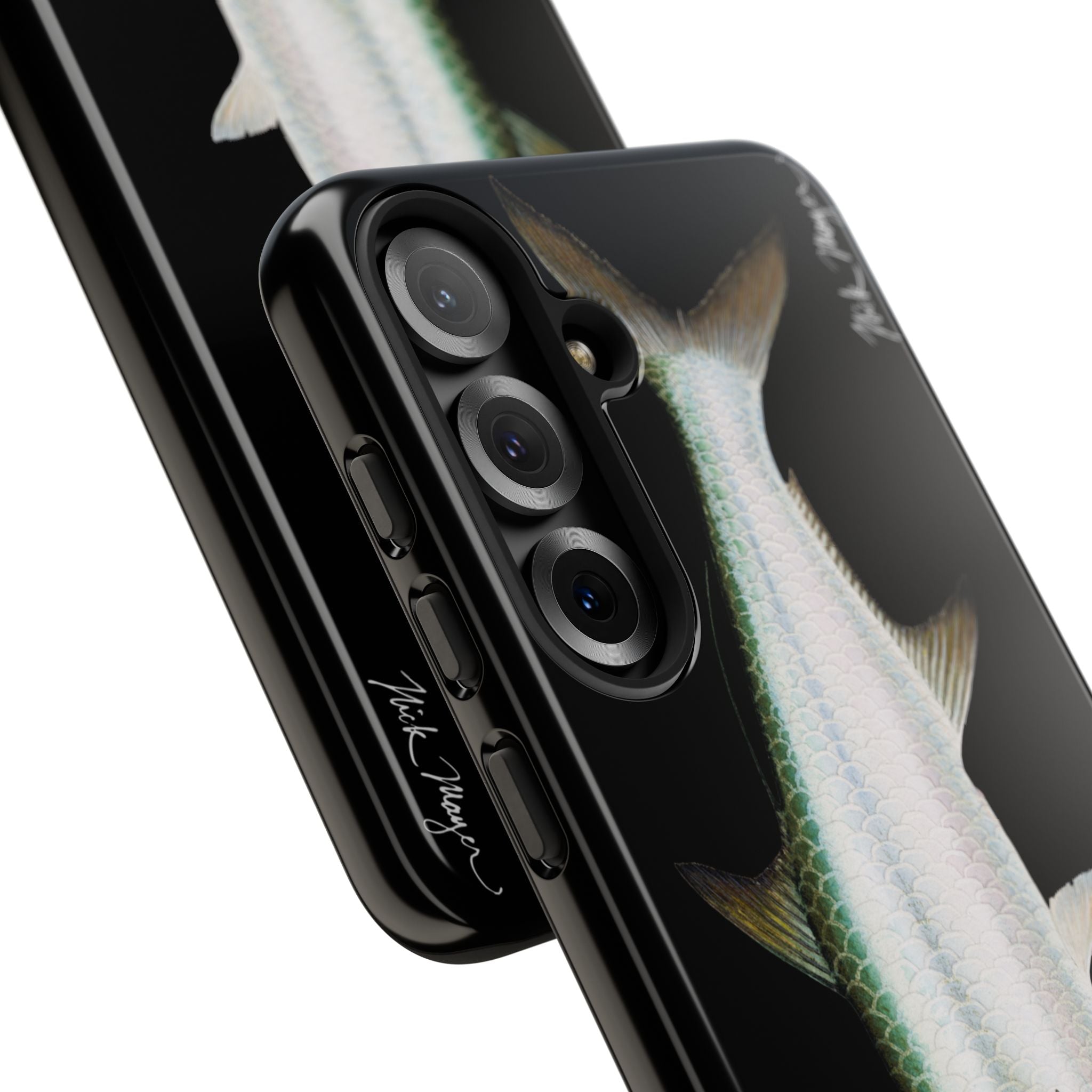 Tarpon Black Phone Case (Samsung) Printify