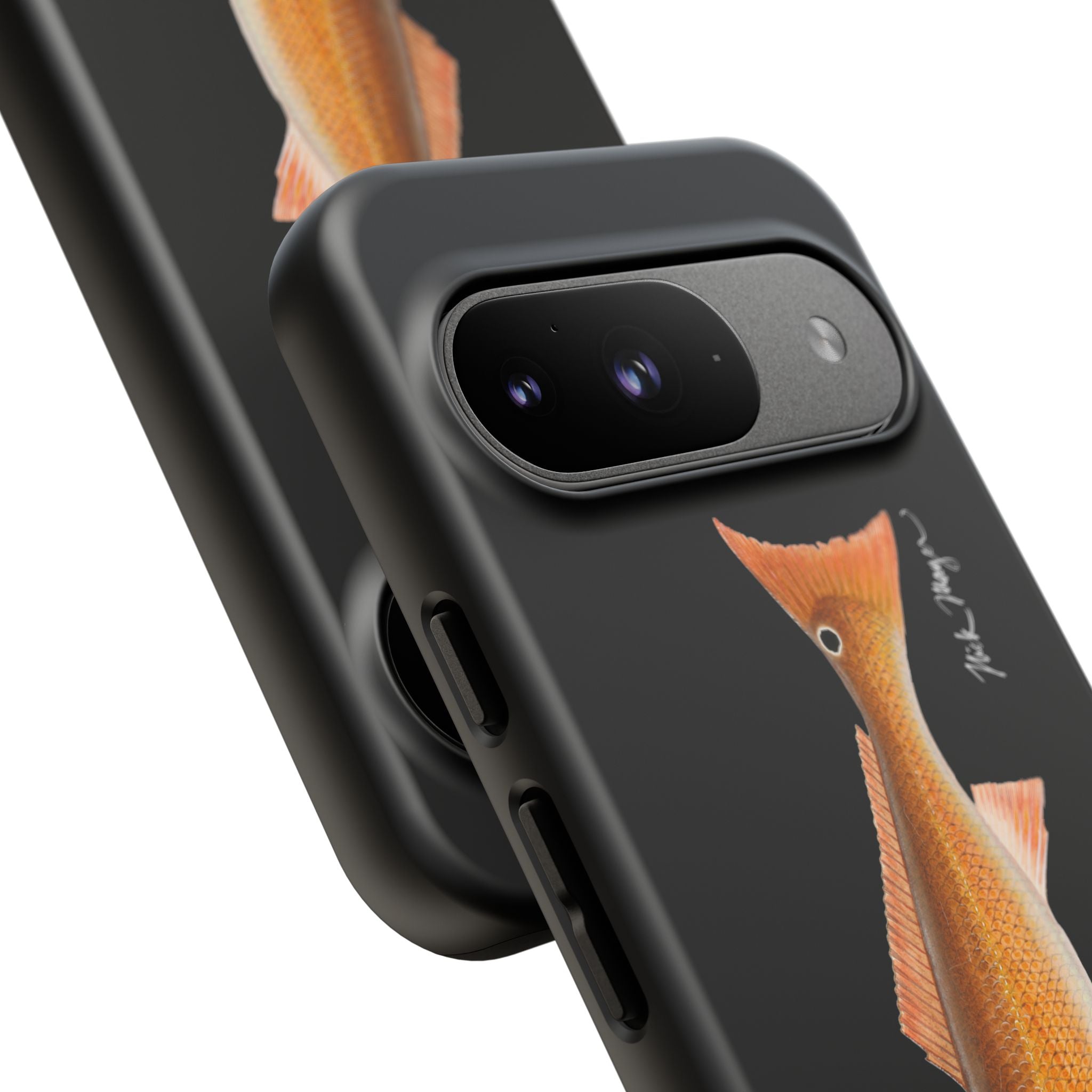 Redfish Black Phone Case (Samsung) Printify