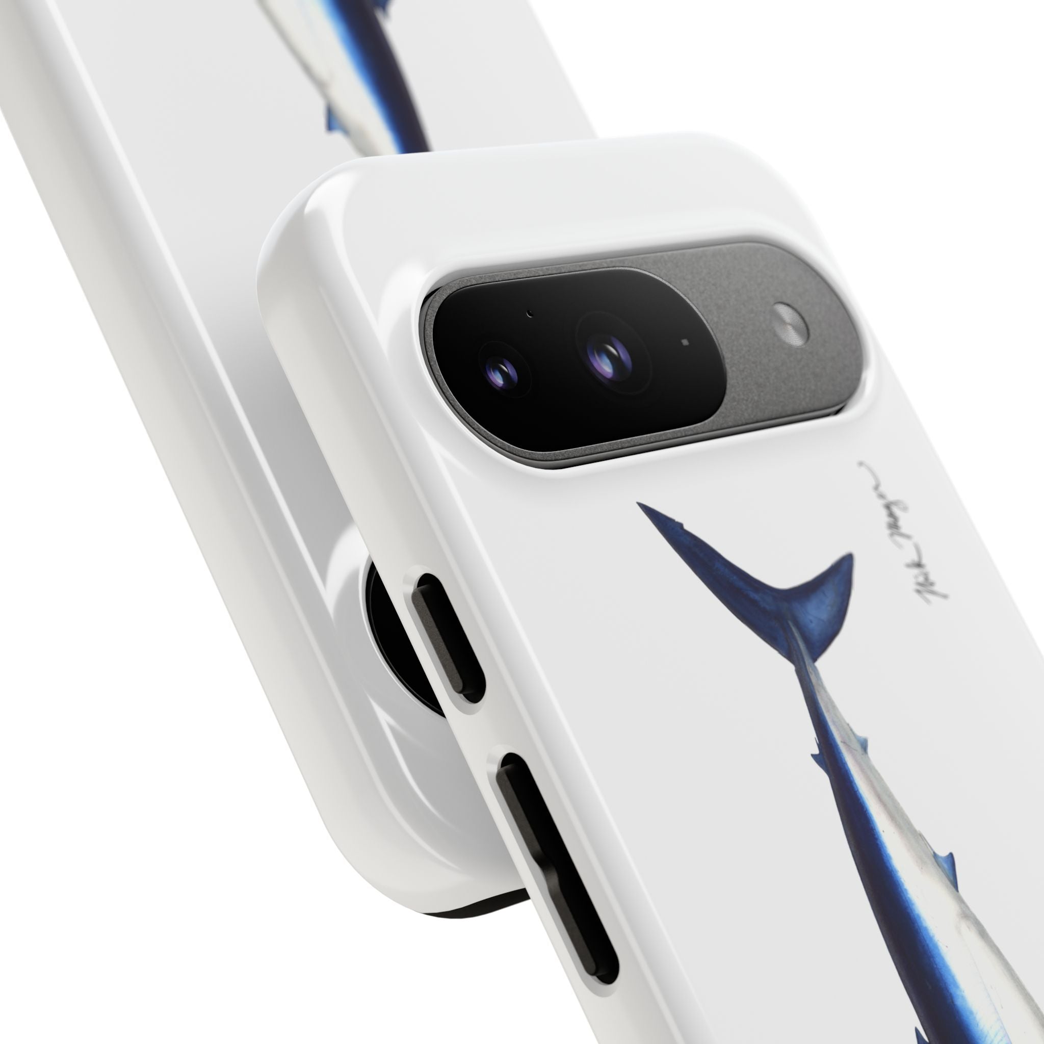 Mako Shark White Phone Case (Samsung)