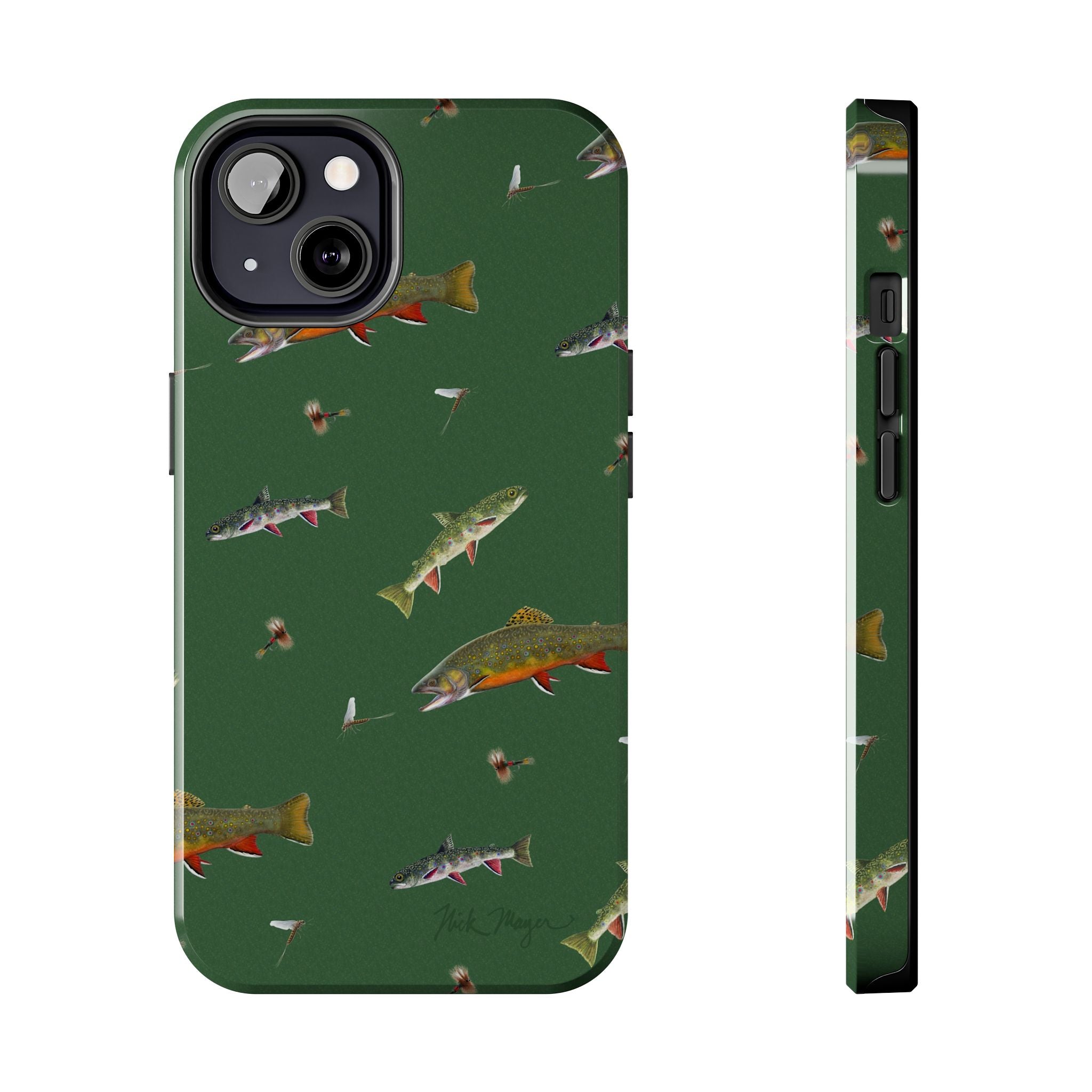 Trout and Flies Phone Case (iPhone)