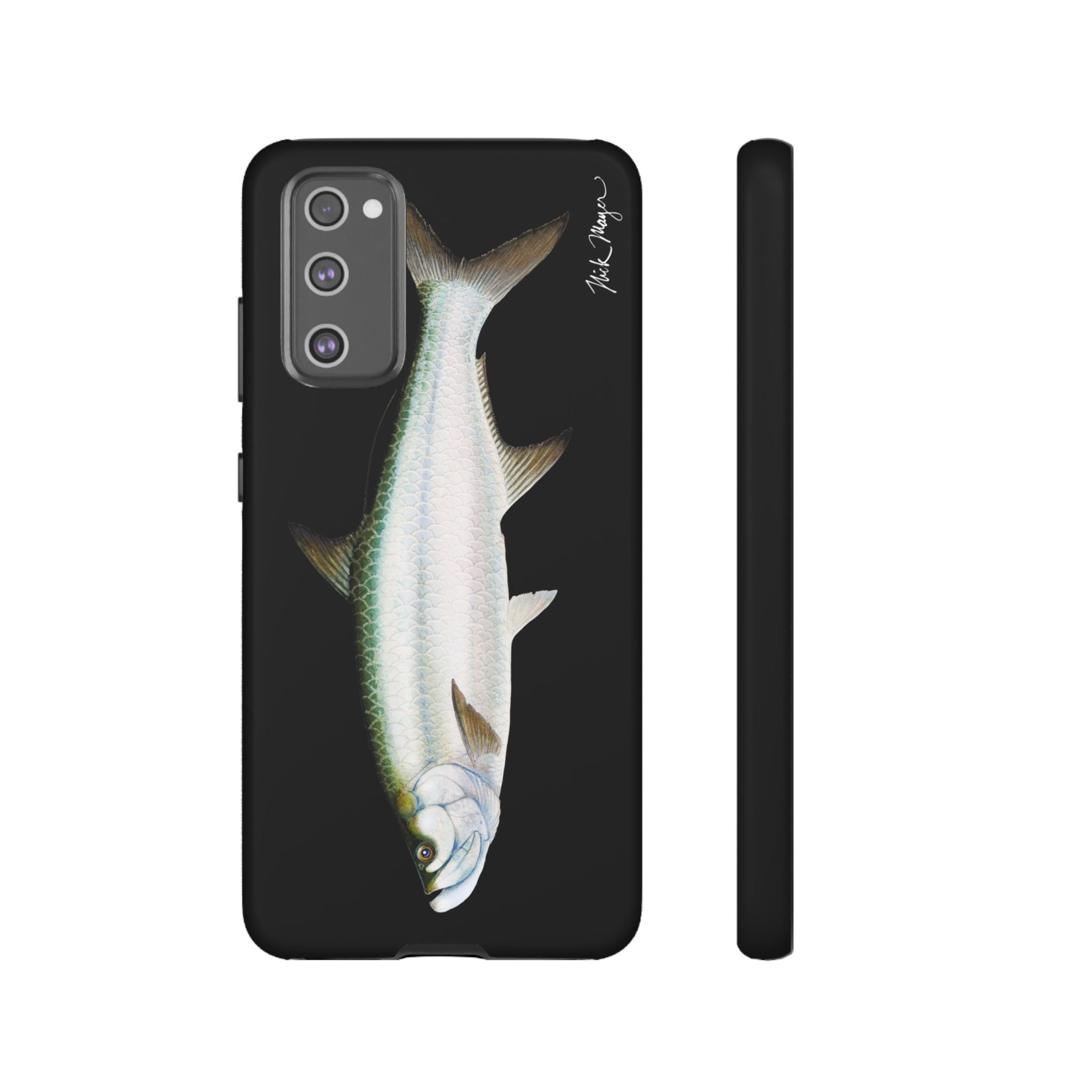 Tarpon Black Phone Case (Samsung) Printify