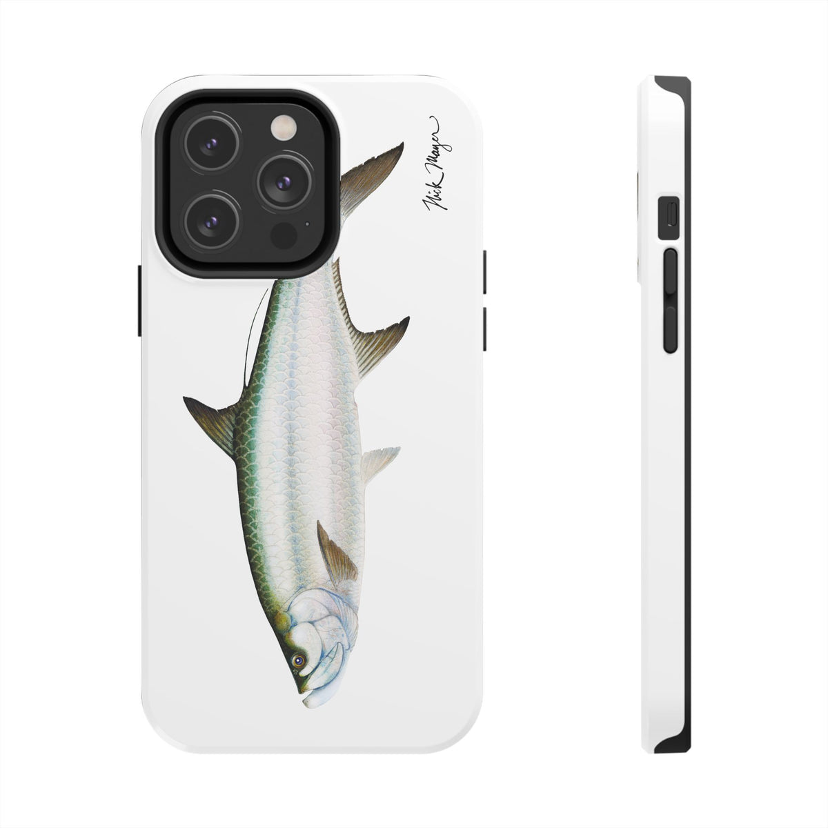Tarpon White Phone Case (iPhone) Printify