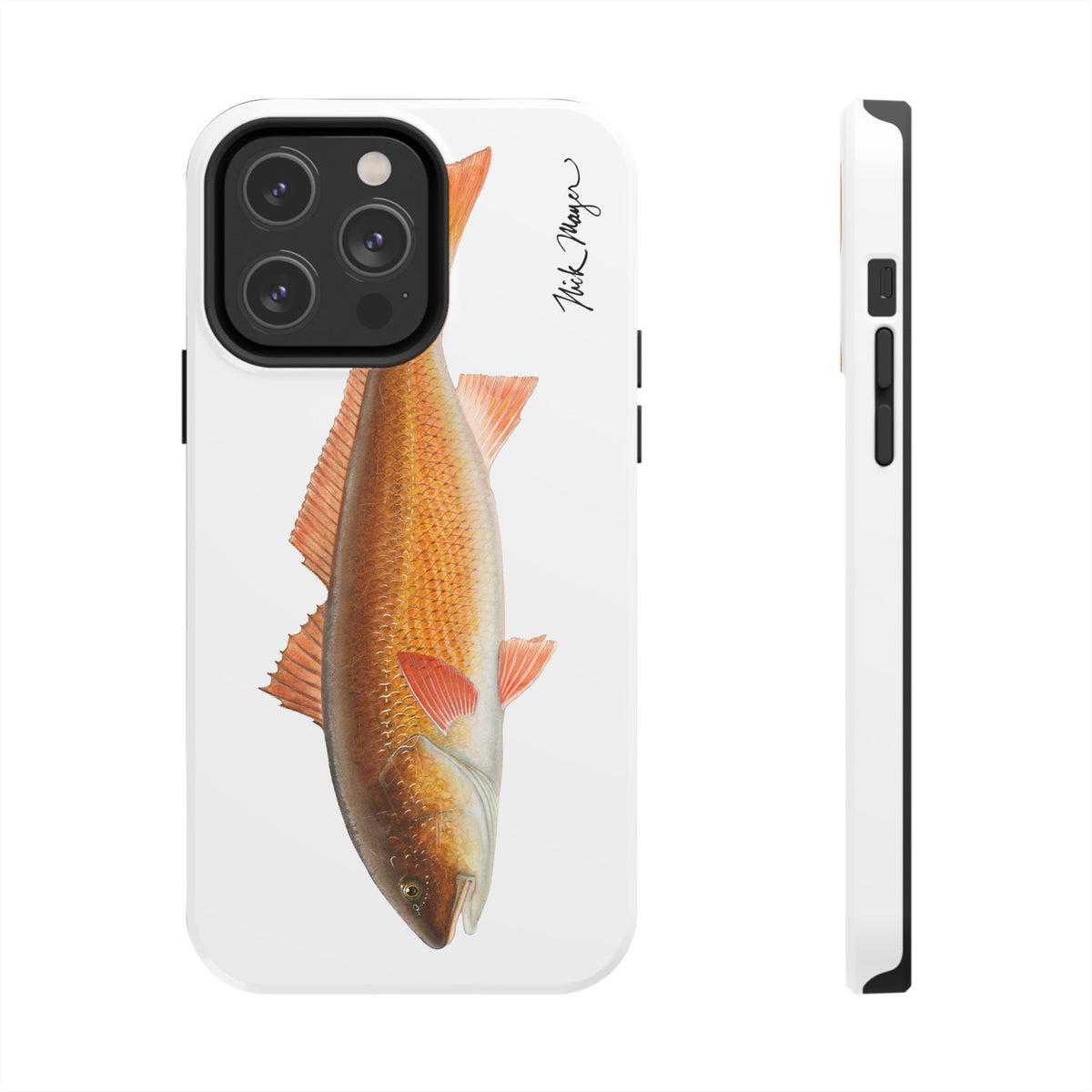 Redfish White Phone Case (iPhone) Printify