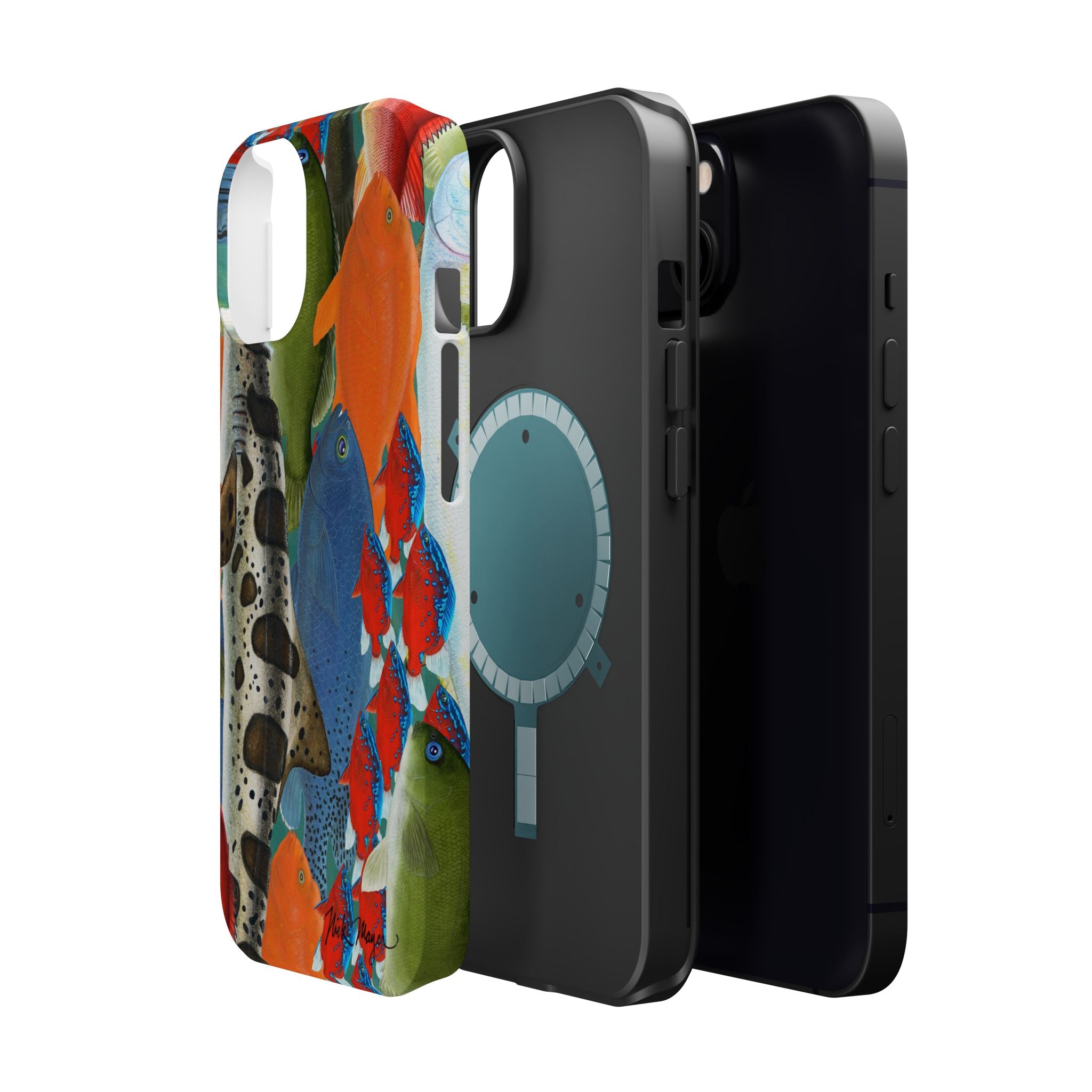 California Dive Fish MagSafe iPhone Case
