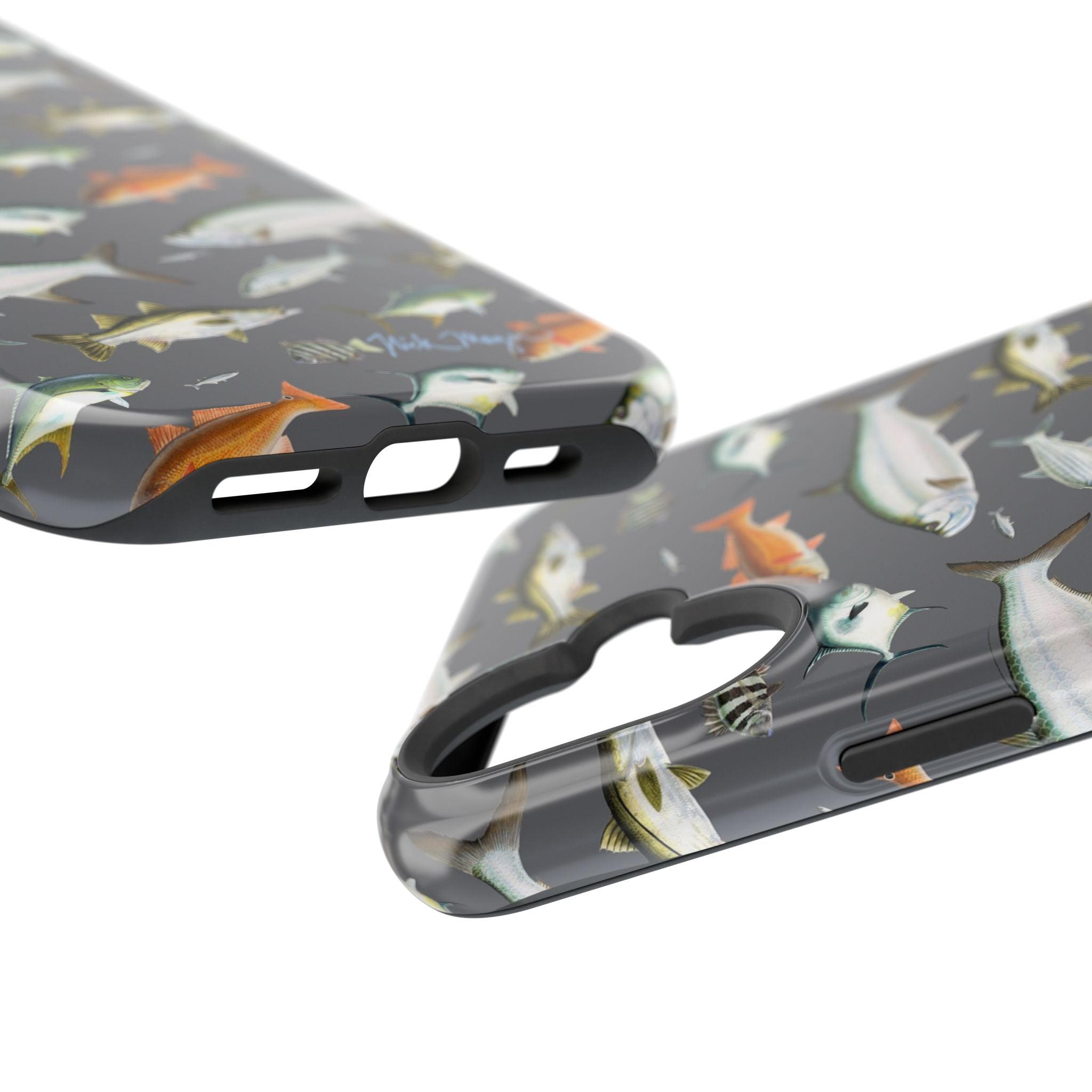 NEW Southern Fish Grey MagSafe iPhone Case